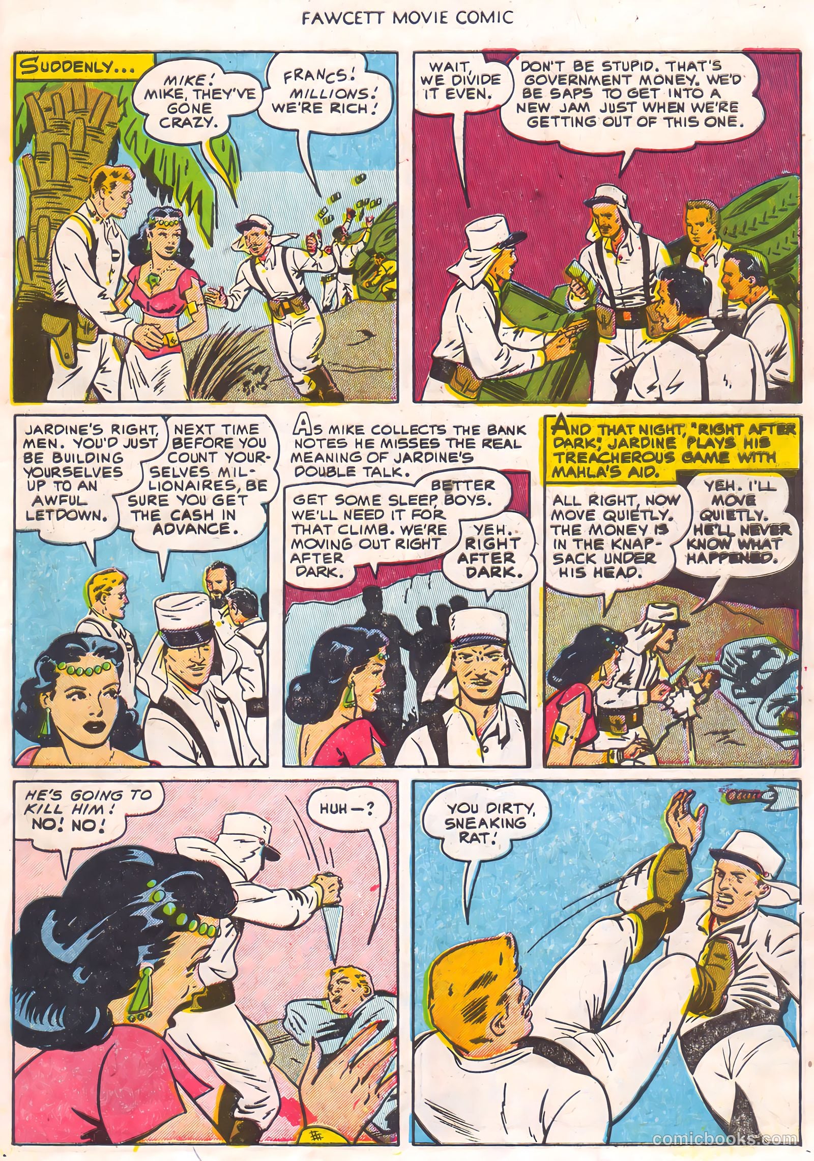 Fawcett Movie Comic #16 (1952, L. Miller & Son) — page 27 of 36