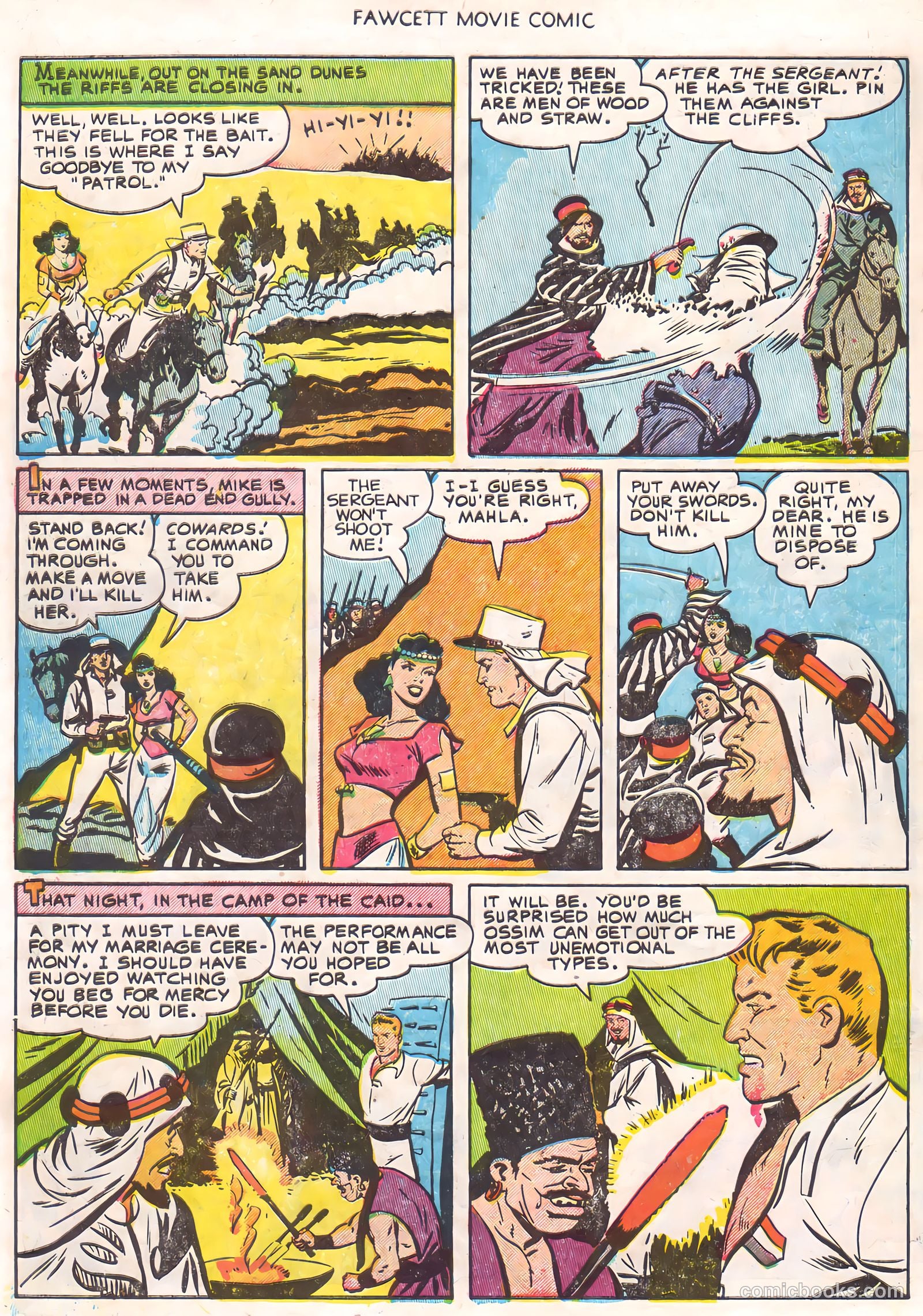 Fawcett Movie Comic #16 (1952, L. Miller & Son) — page 30 of 36
