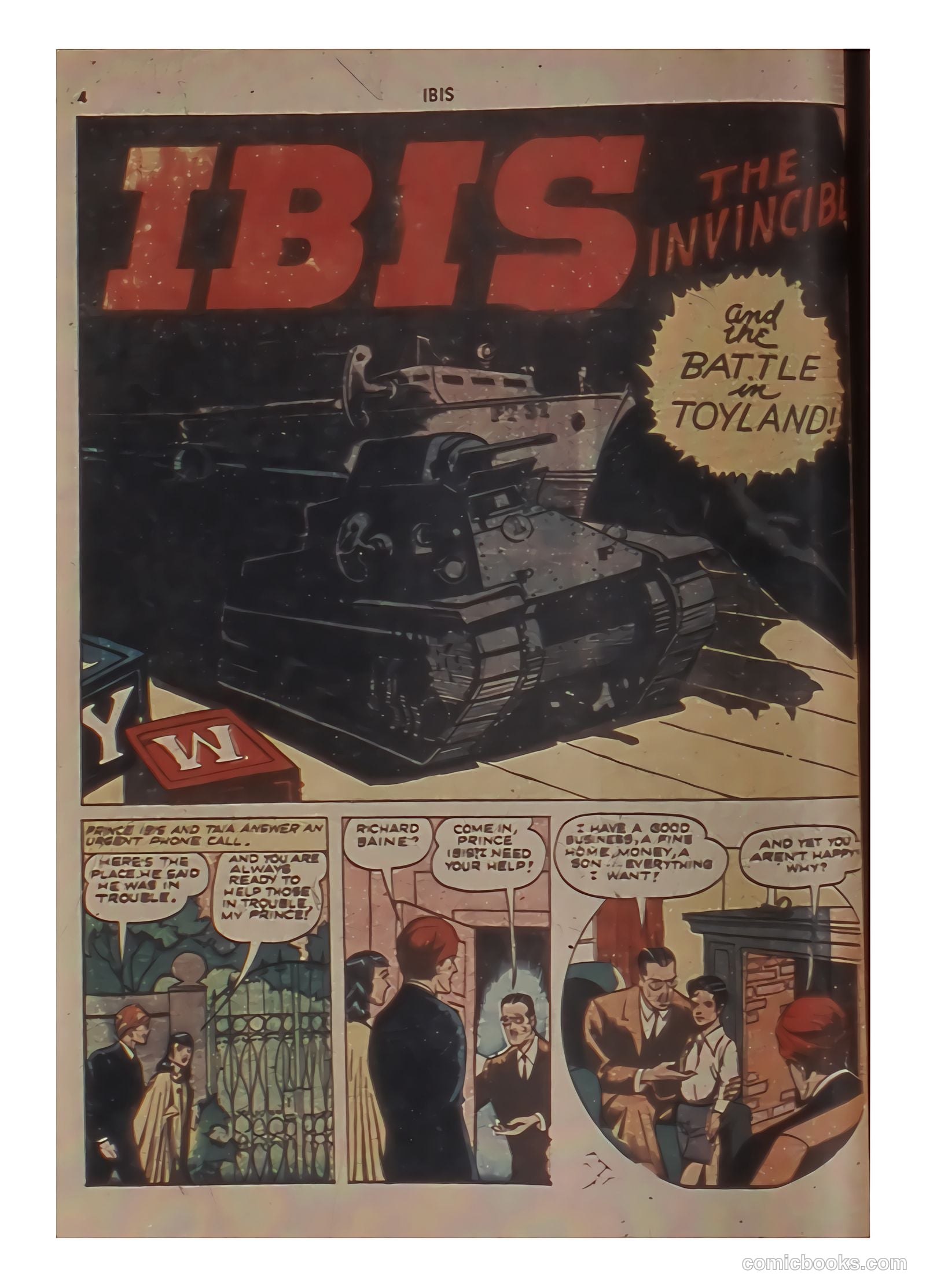 Ibis the Invincible #2 (1943, L. Miller & Son) — page 5 of 69
