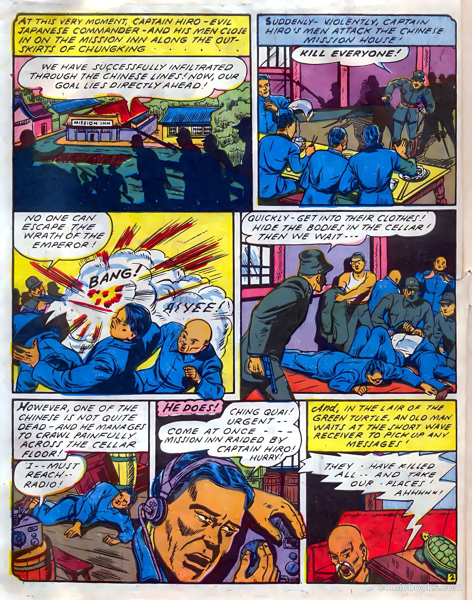 Blazing Comics #4 (1945, REWL PUBLICATIONS INC.) — page 4 of 52