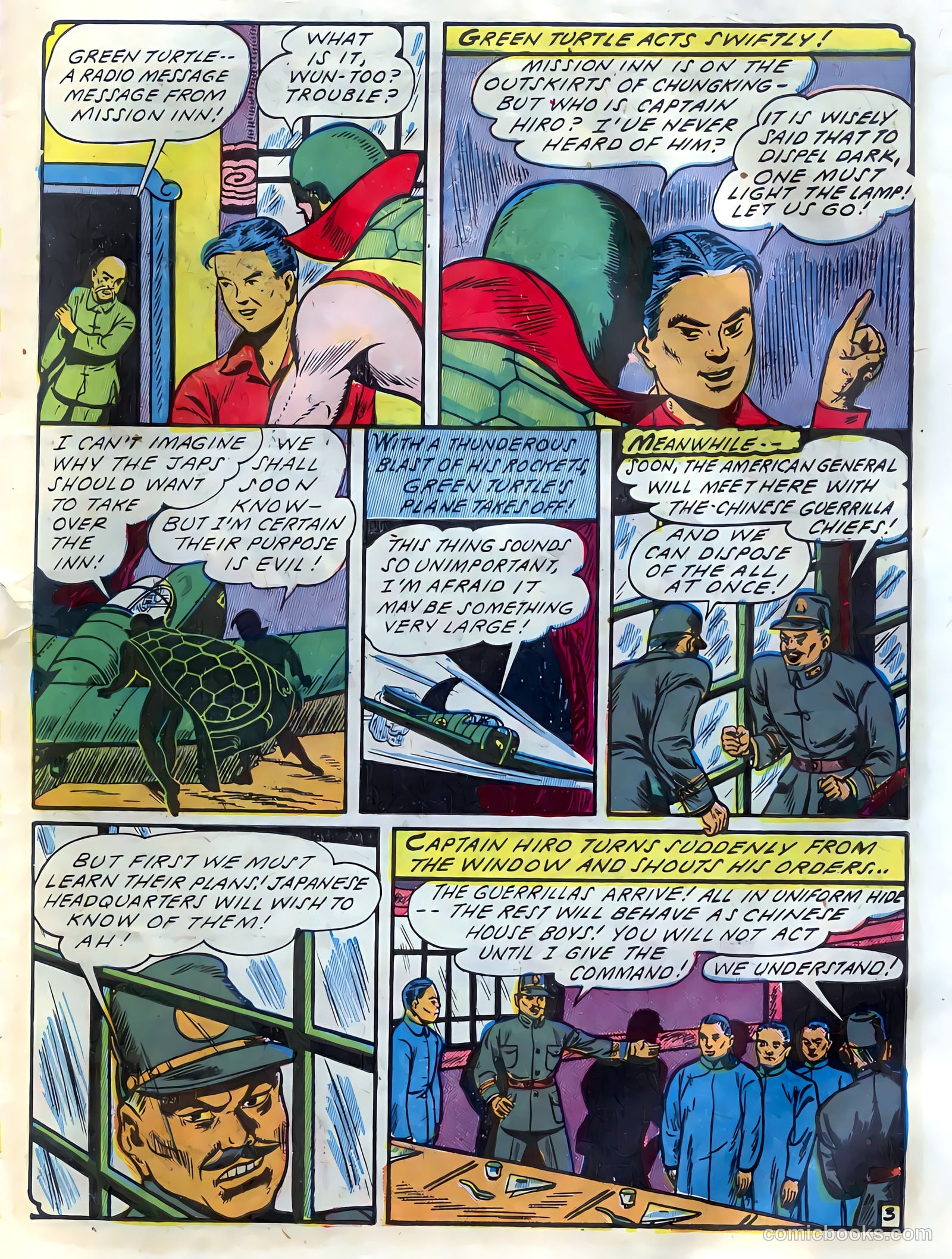 Blazing Comics #4 (1945, REWL PUBLICATIONS INC.) — page 5 of 52