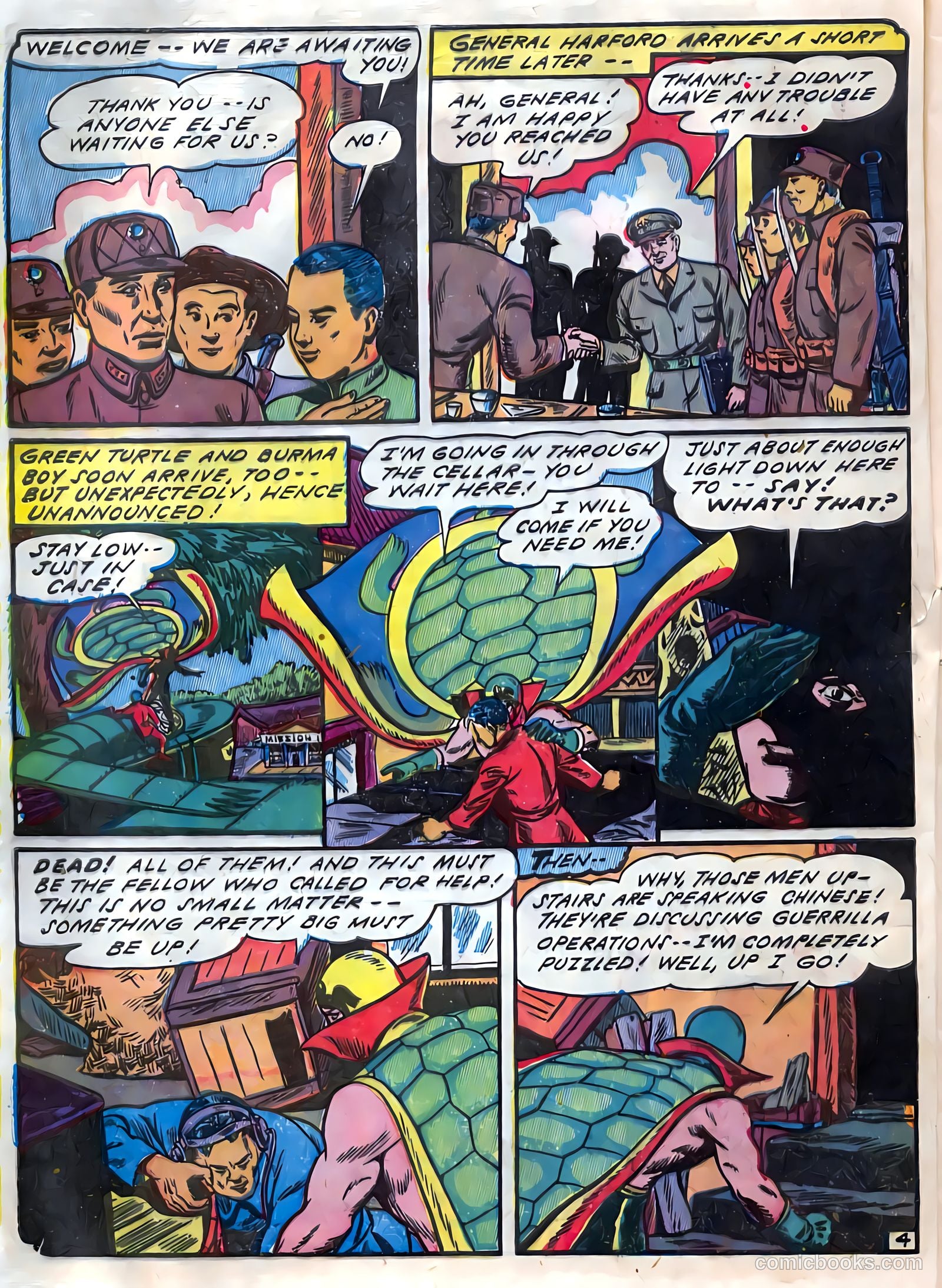 Blazing Comics #4 (1945, REWL PUBLICATIONS INC.) — page 6 of 52
