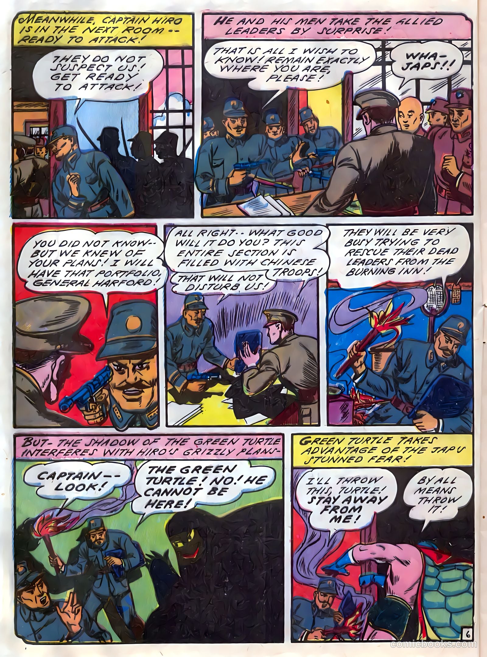 Blazing Comics #4 (1945, REWL PUBLICATIONS INC.) — page 8 of 52