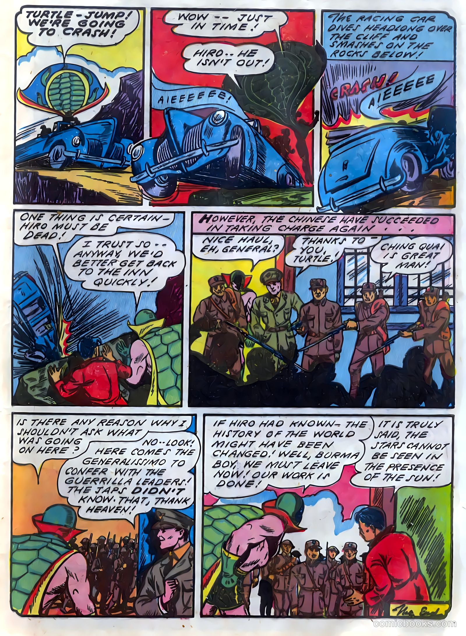 Blazing Comics #4 (1945, REWL PUBLICATIONS INC.) — page 11 of 52