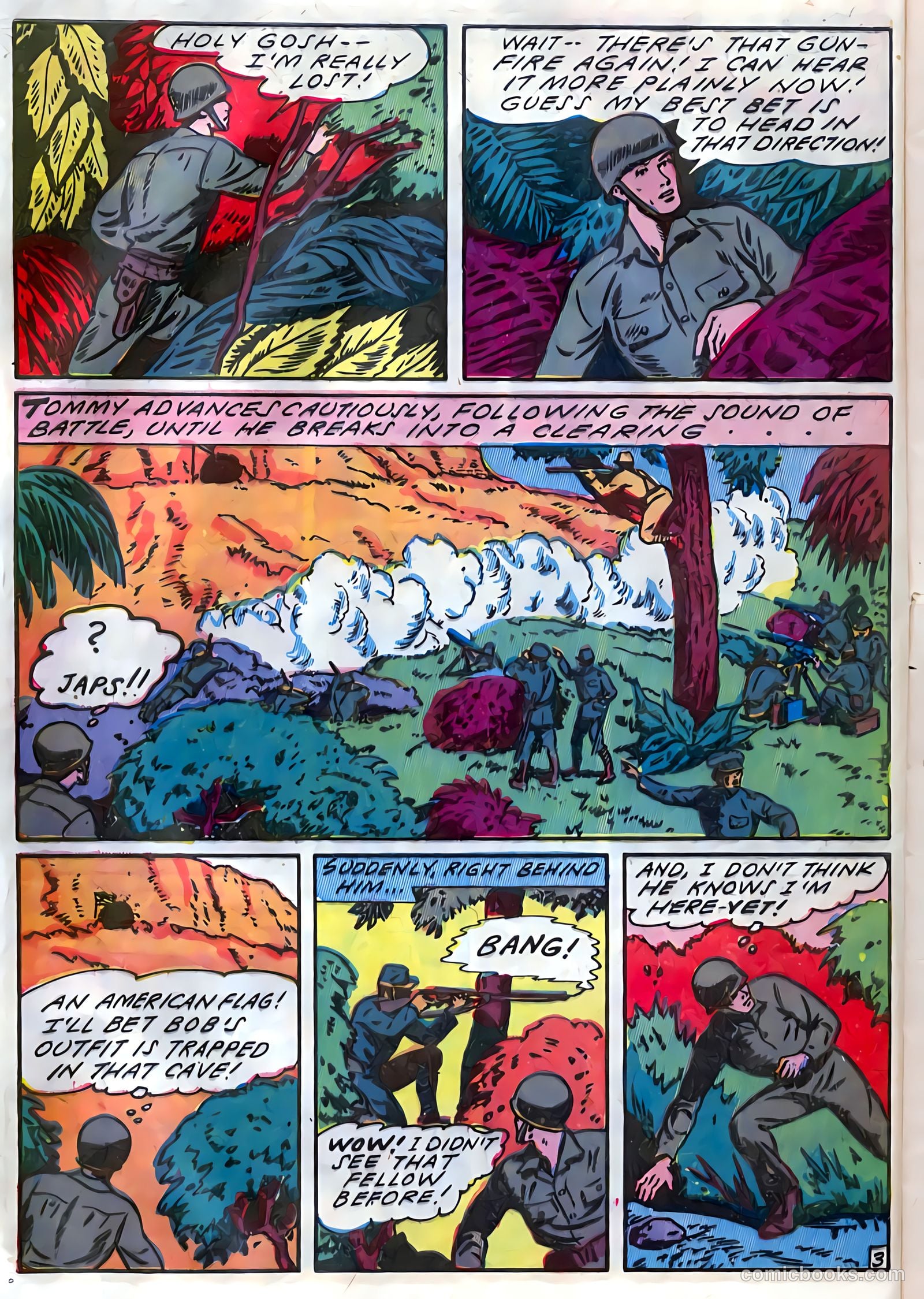 Blazing Comics #4 (1945, REWL PUBLICATIONS INC.) — page 14 of 52