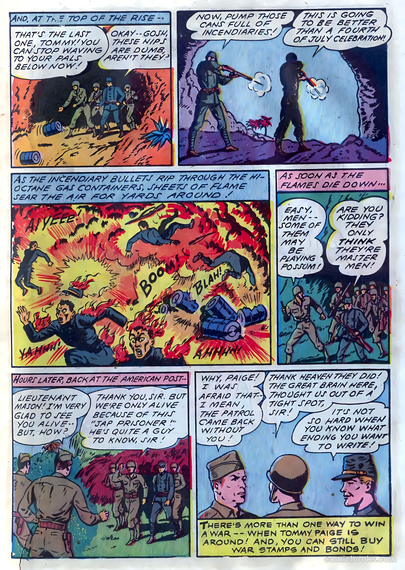 Blazing Comics #4 (1945, REWL PUBLICATIONS INC.) — page 17 of 52