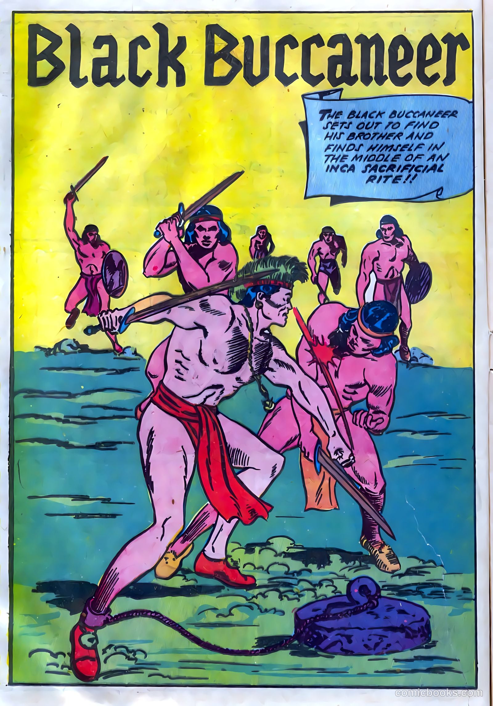 Blazing Comics #4 (1945, REWL PUBLICATIONS INC.) — page 18 of 52