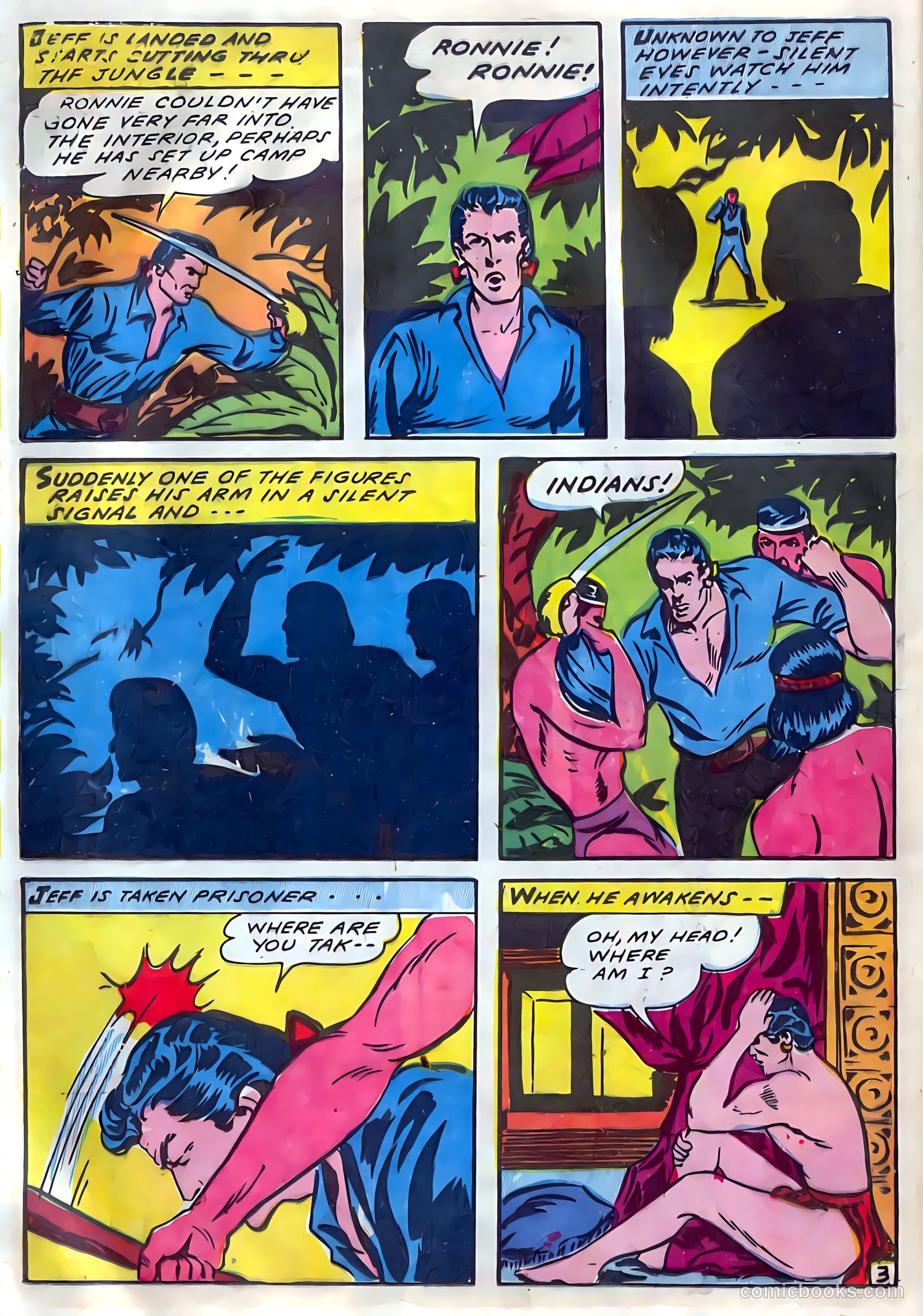 Blazing Comics #4 (1945, REWL PUBLICATIONS INC.) — page 20 of 52