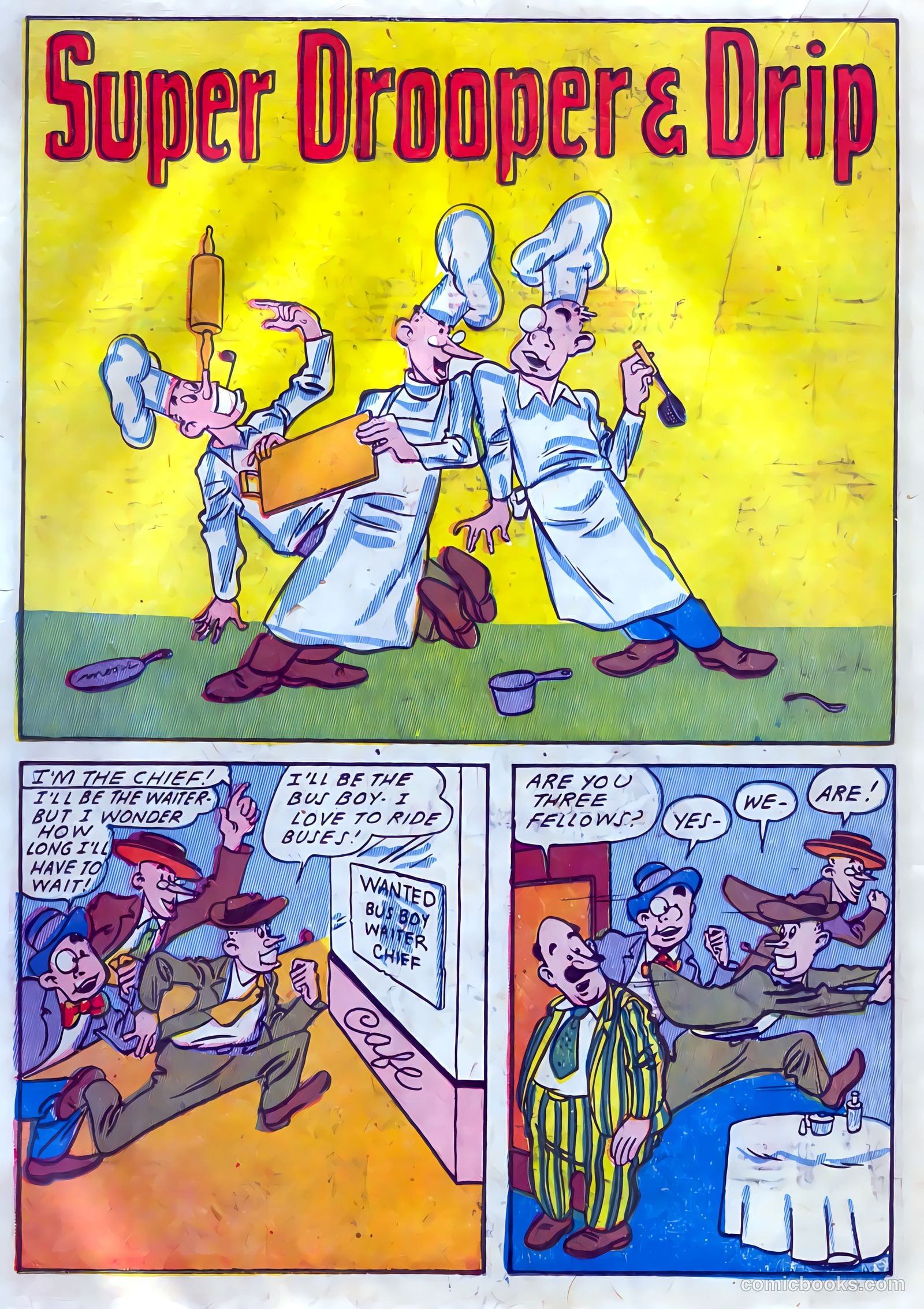 Blazing Comics #4 (1945, REWL PUBLICATIONS INC.) — page 28 of 52