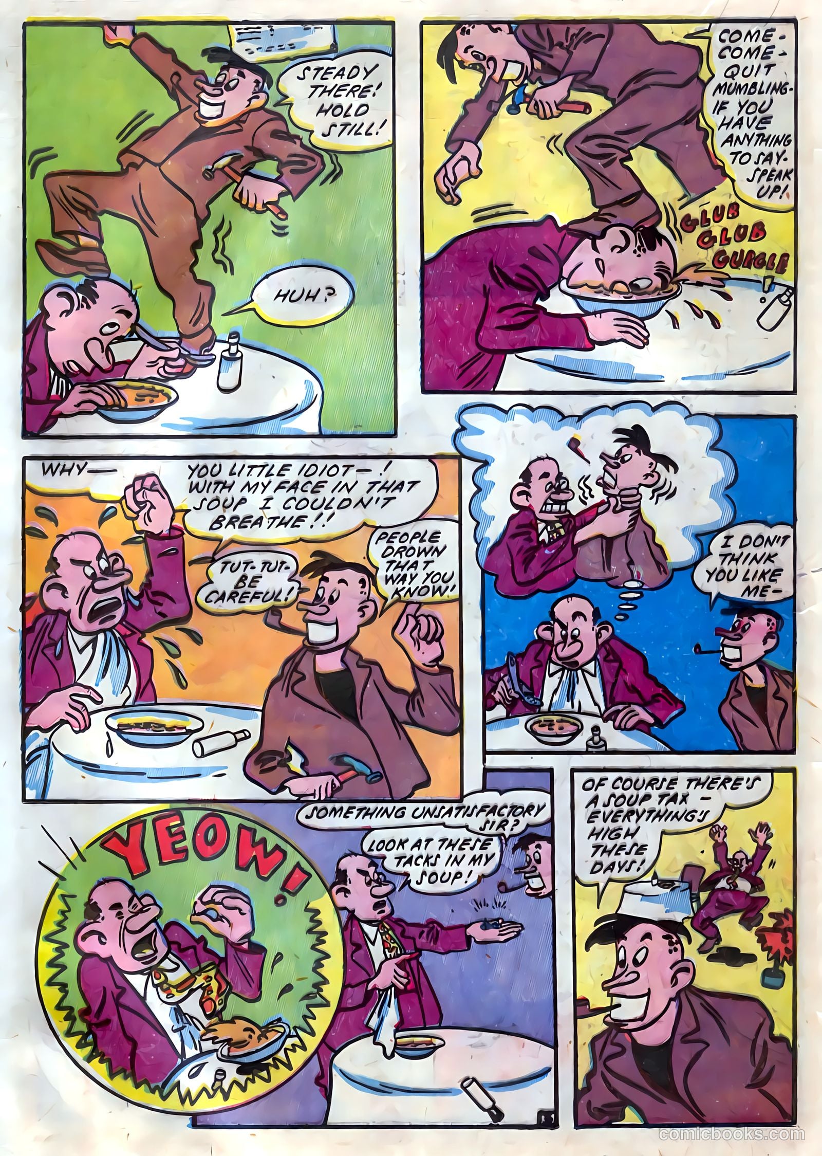 Blazing Comics #4 (1945, REWL PUBLICATIONS INC.) — page 30 of 52