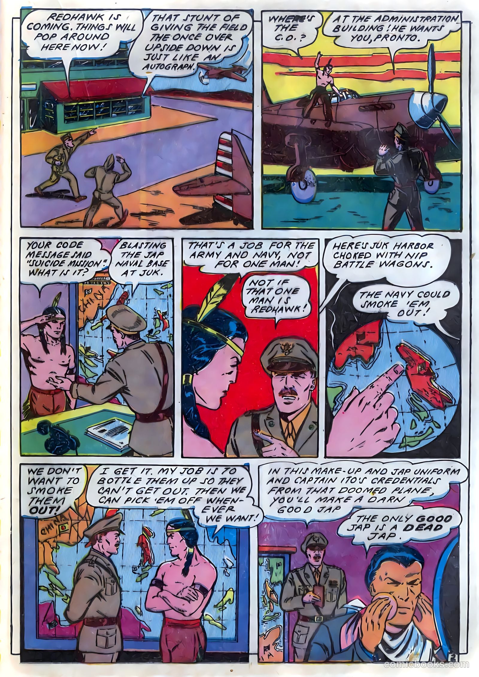 Blazing Comics #4 (1945, REWL PUBLICATIONS INC.) — page 33 of 52
