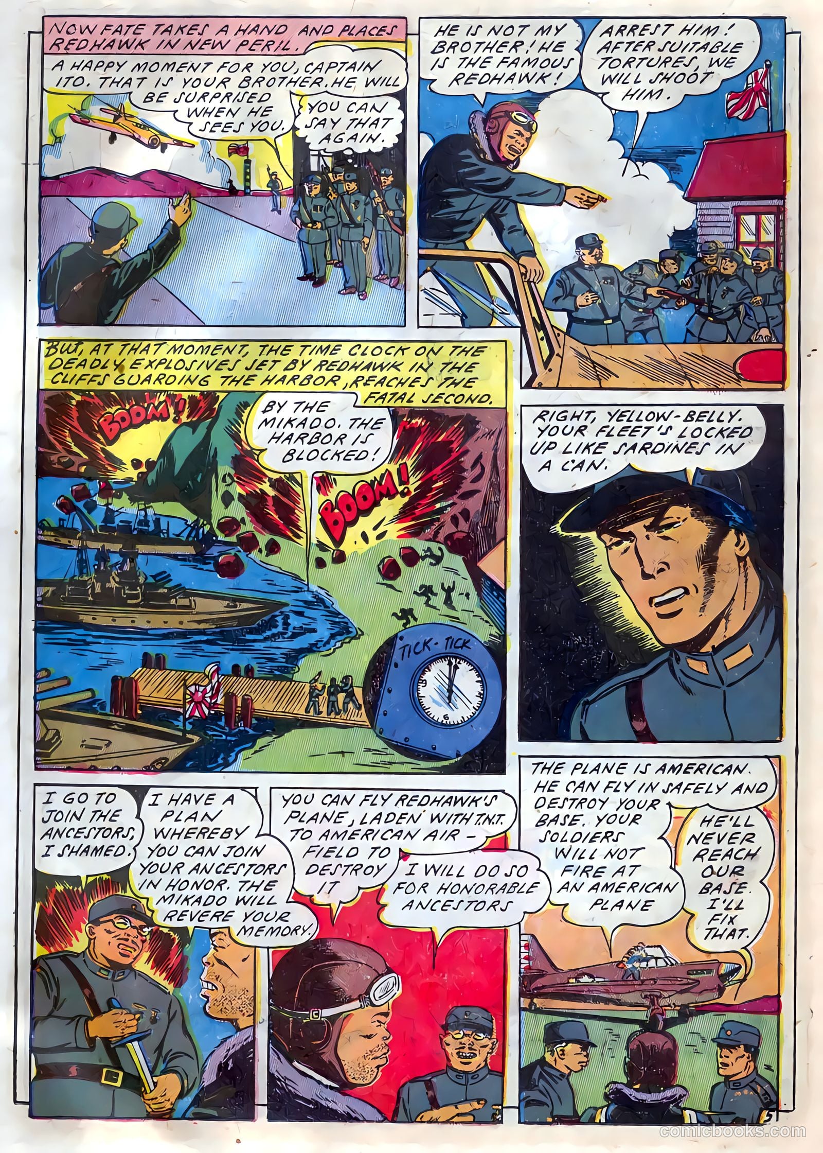 Blazing Comics #4 (1945, REWL PUBLICATIONS INC.) — page 36 of 52