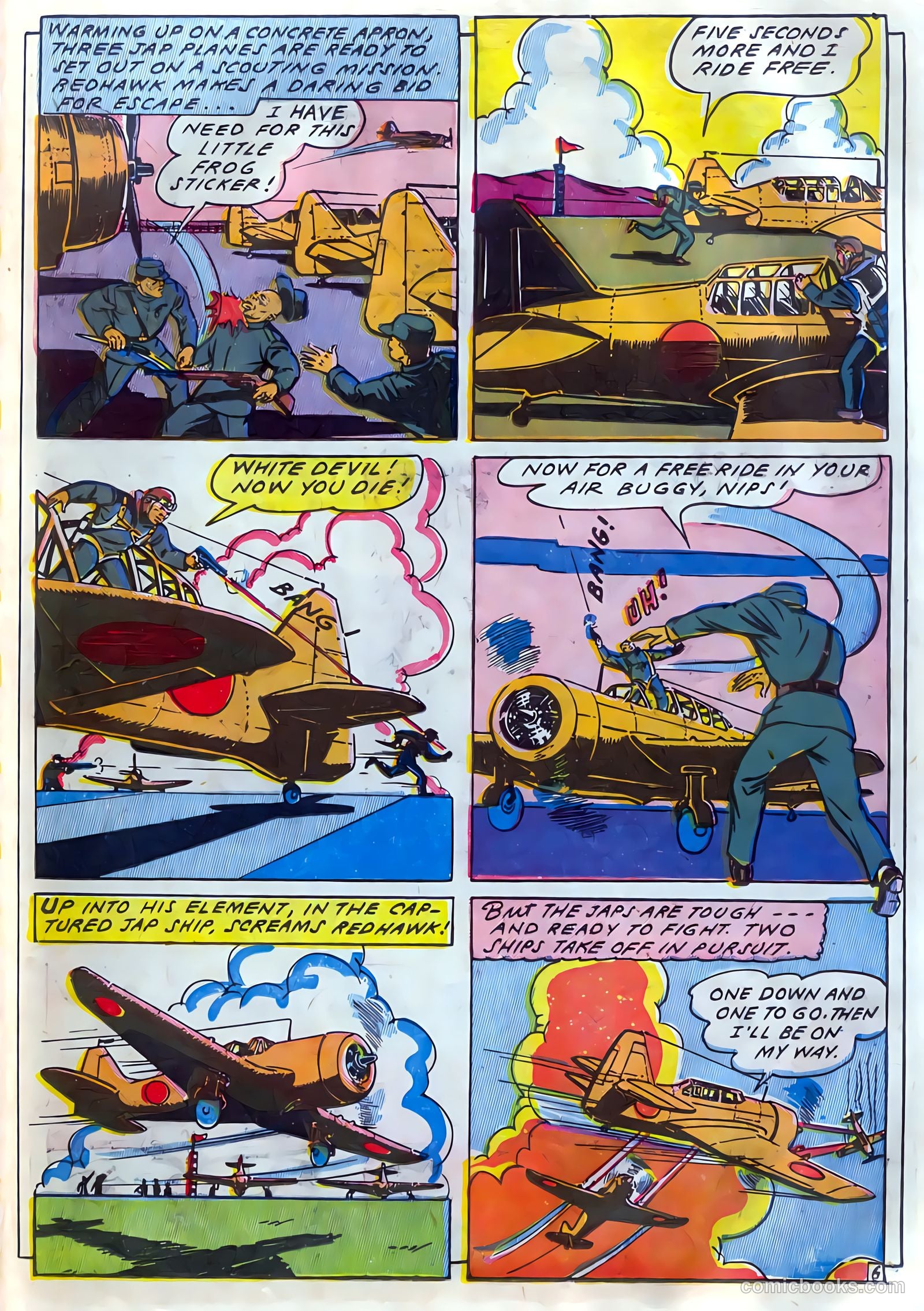 Blazing Comics #4 (1945, REWL PUBLICATIONS INC.) — page 37 of 52