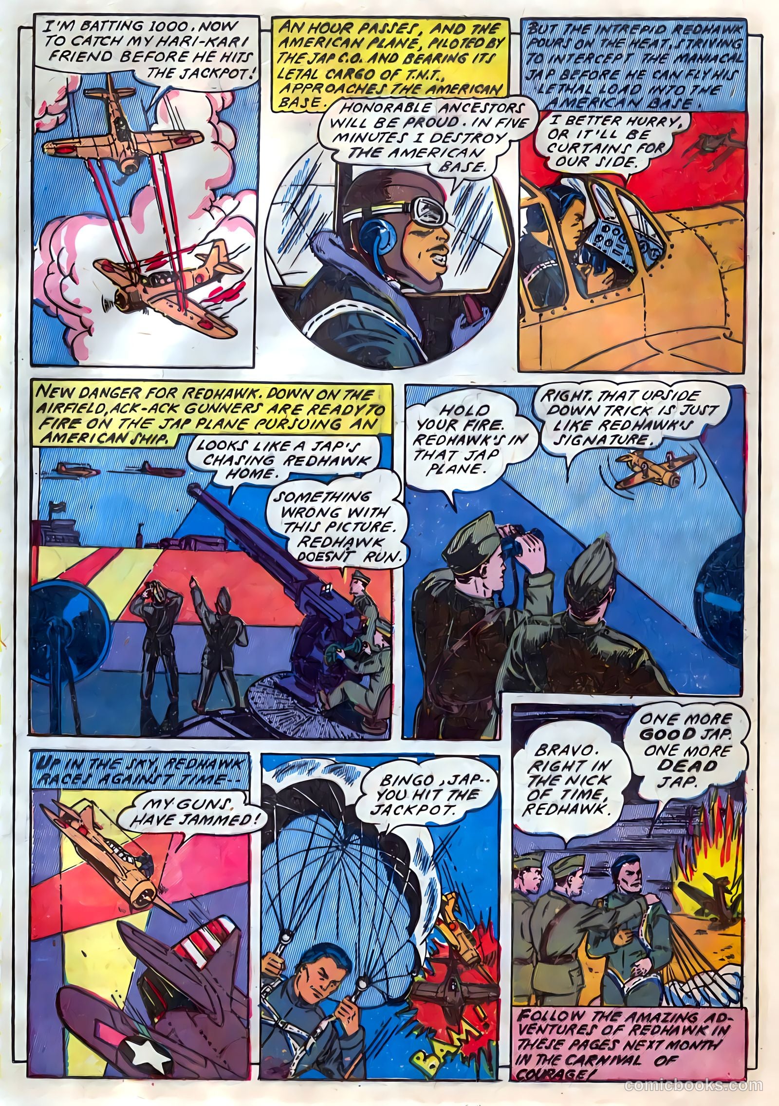 Blazing Comics #4 (1945, REWL PUBLICATIONS INC.) — page 38 of 52