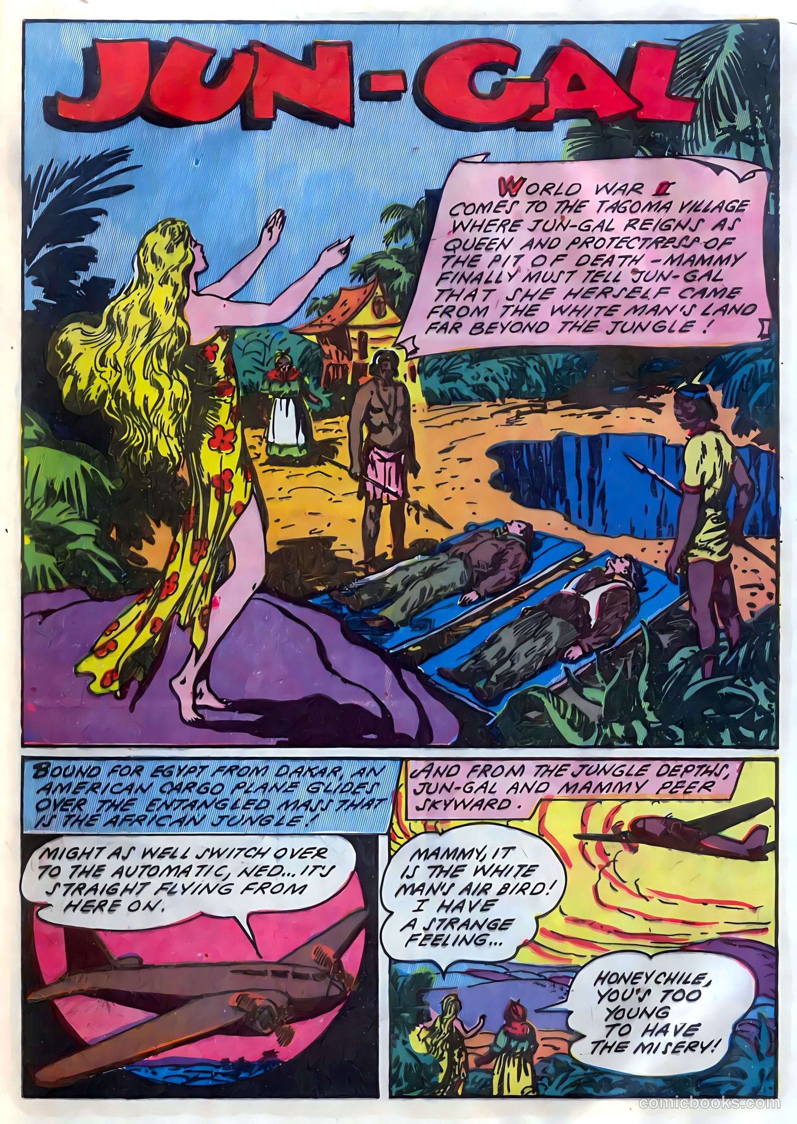 Blazing Comics #4 (1945, REWL PUBLICATIONS INC.) — page 39 of 52