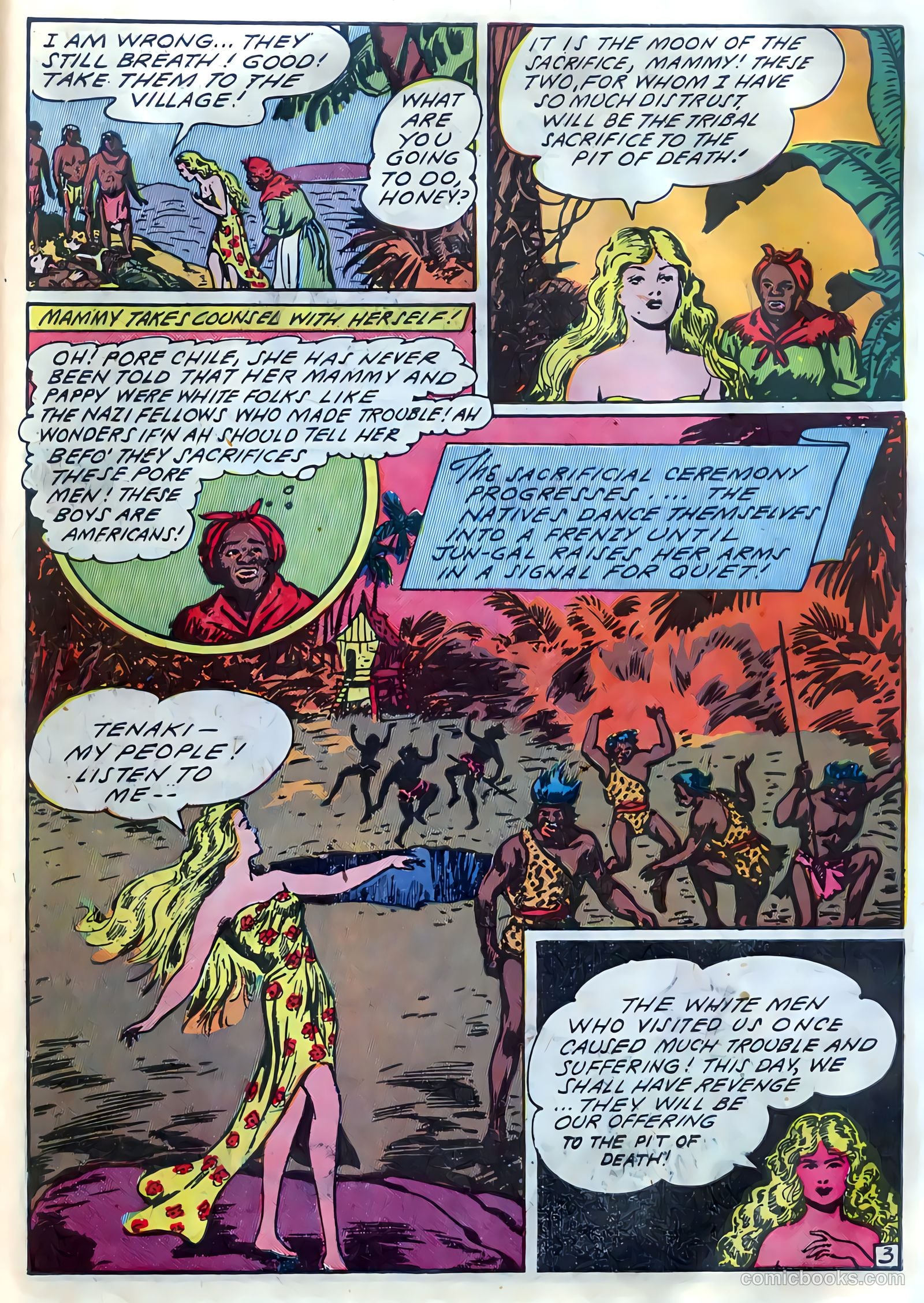 Blazing Comics #4 (1945, REWL PUBLICATIONS INC.) — page 41 of 52