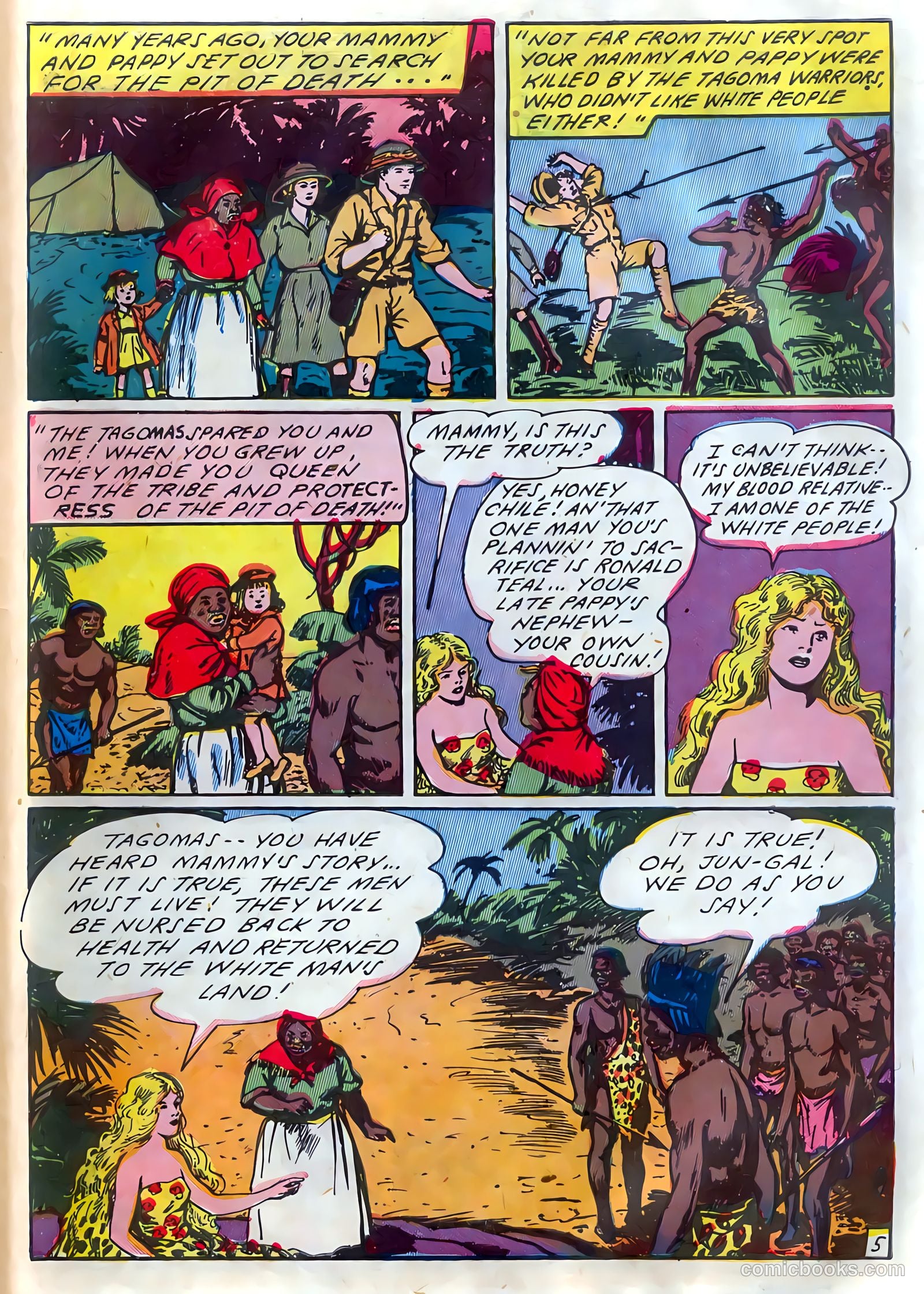 Blazing Comics #4 (1945, REWL PUBLICATIONS INC.) — page 43 of 52