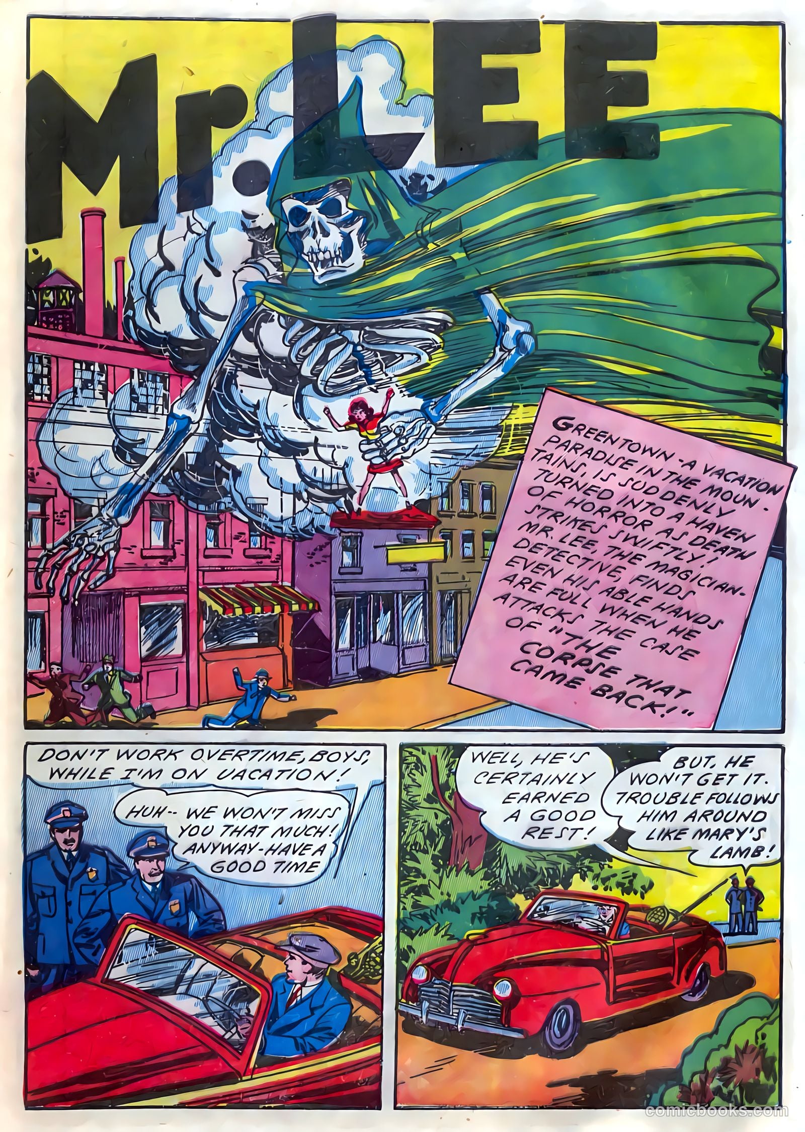 Blazing Comics #4 (1945, REWL PUBLICATIONS INC.) — page 45 of 52