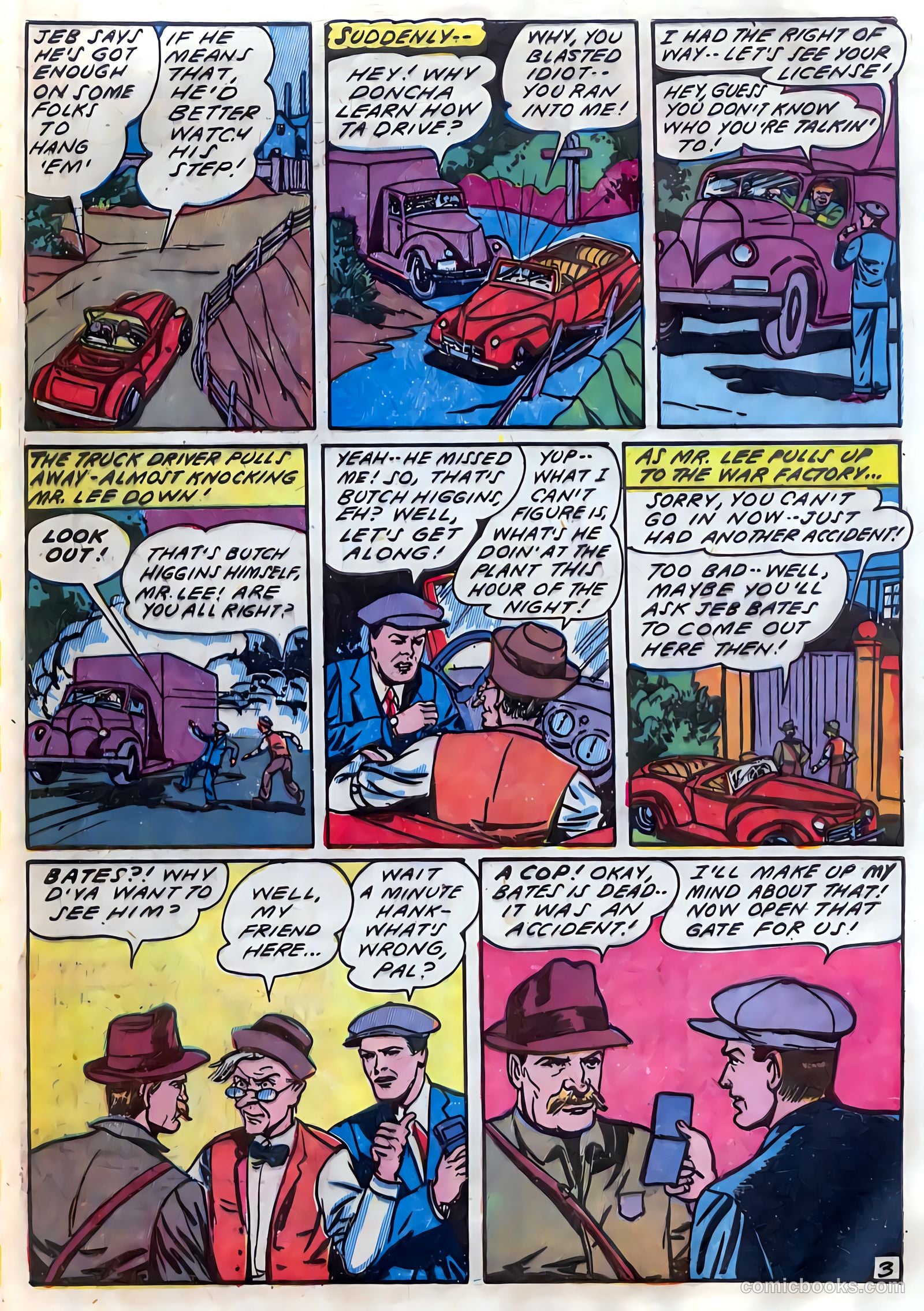 Blazing Comics #4 (1945, REWL PUBLICATIONS INC.) — page 47 of 52