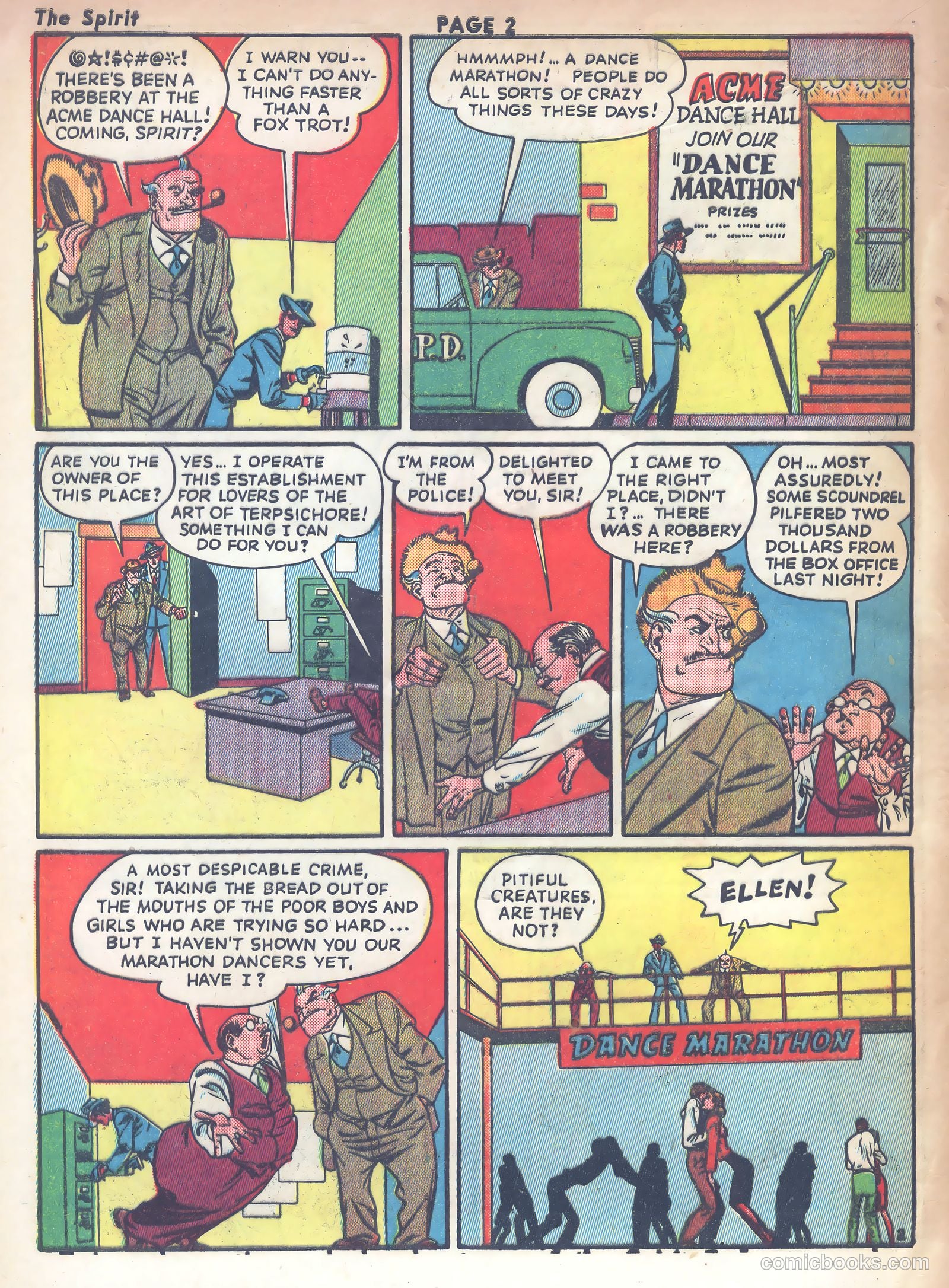 Spirit #162 (1943) — page 2 of 16