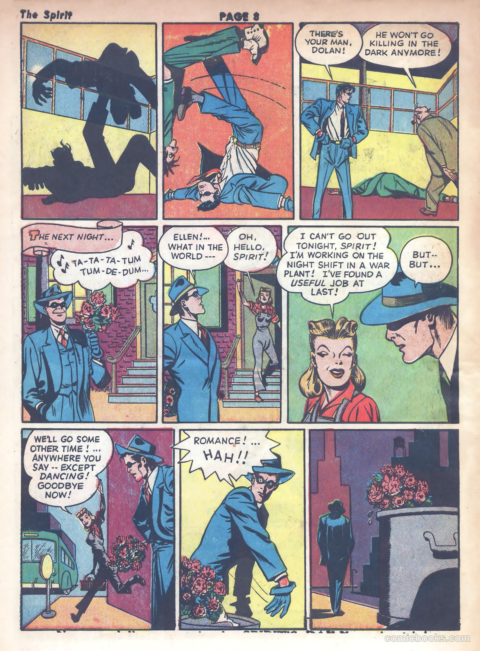 Spirit #162 (1943) — page 8 of 16