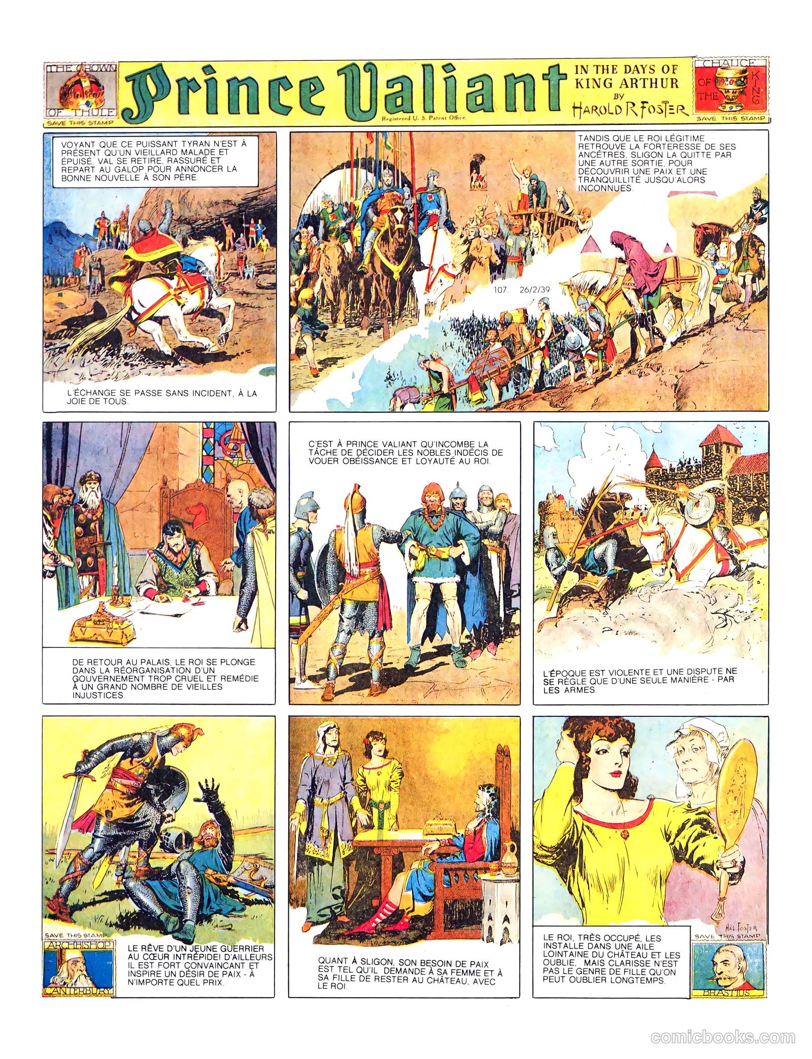 Prince Valiant #2 (1939, Magazine Management) — page 6 of 108