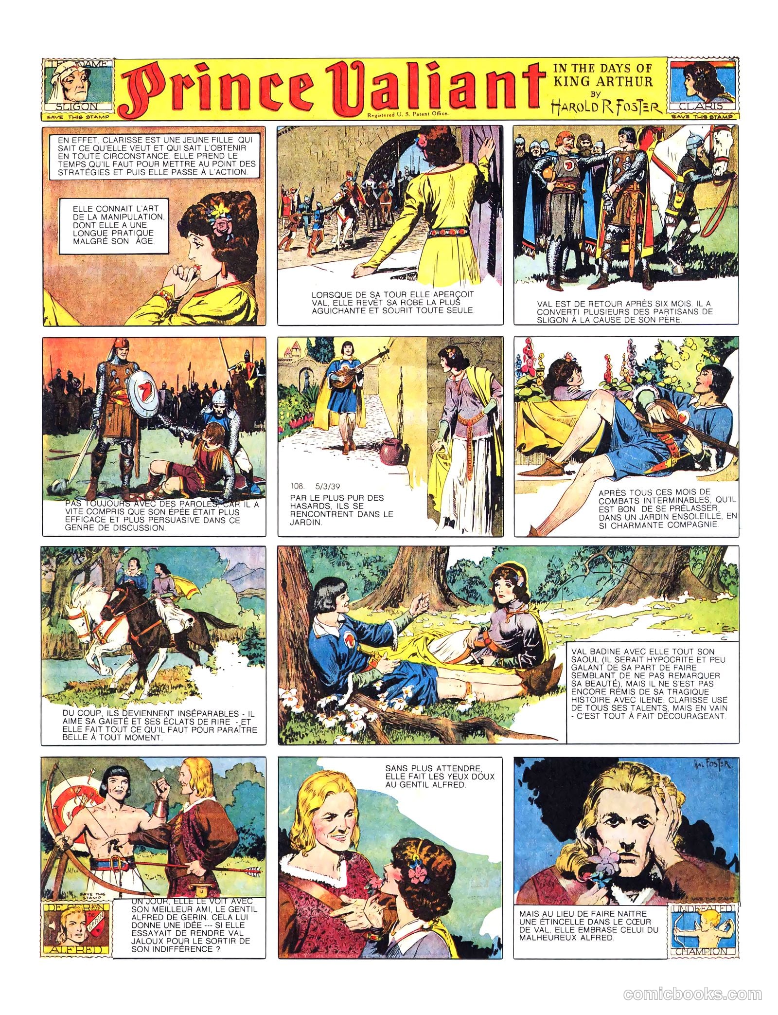 Prince Valiant #2 (1939, Magazine Management) — page 7 of 108