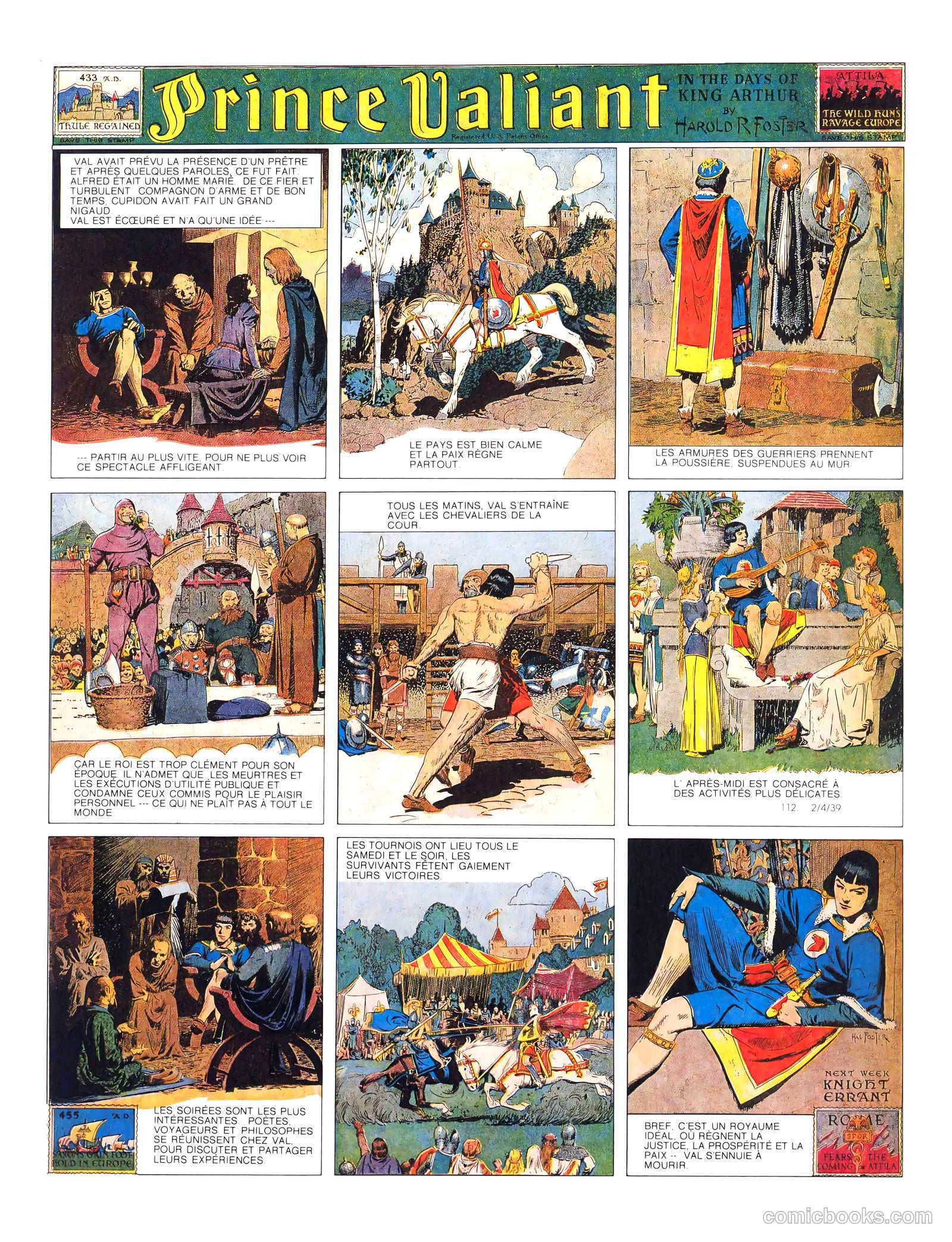 Prince Valiant #2 (1939, Magazine Management) — page 11 of 108