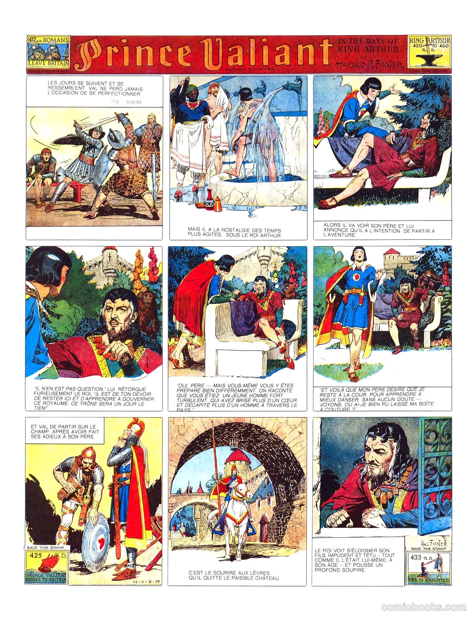 Prince Valiant #2 (1939, Magazine Management) — page 12 of 108