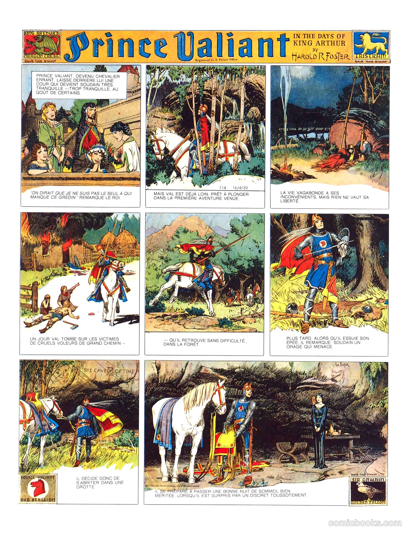 Prince Valiant #2 (1939, Magazine Management) — page 13 of 108