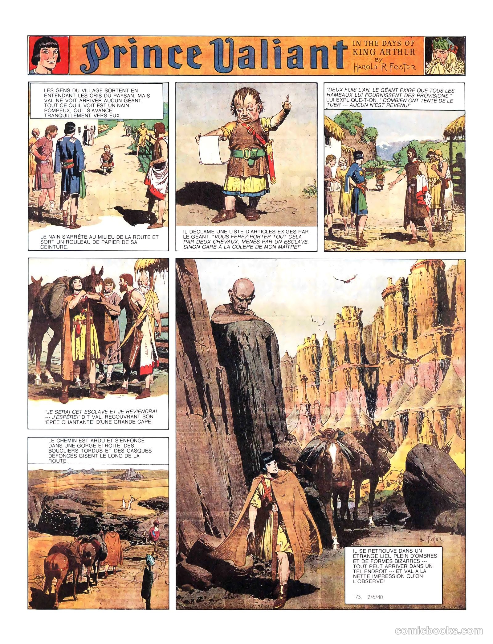 Prince Valiant #2 (1939, Magazine Management) — page 72 of 108