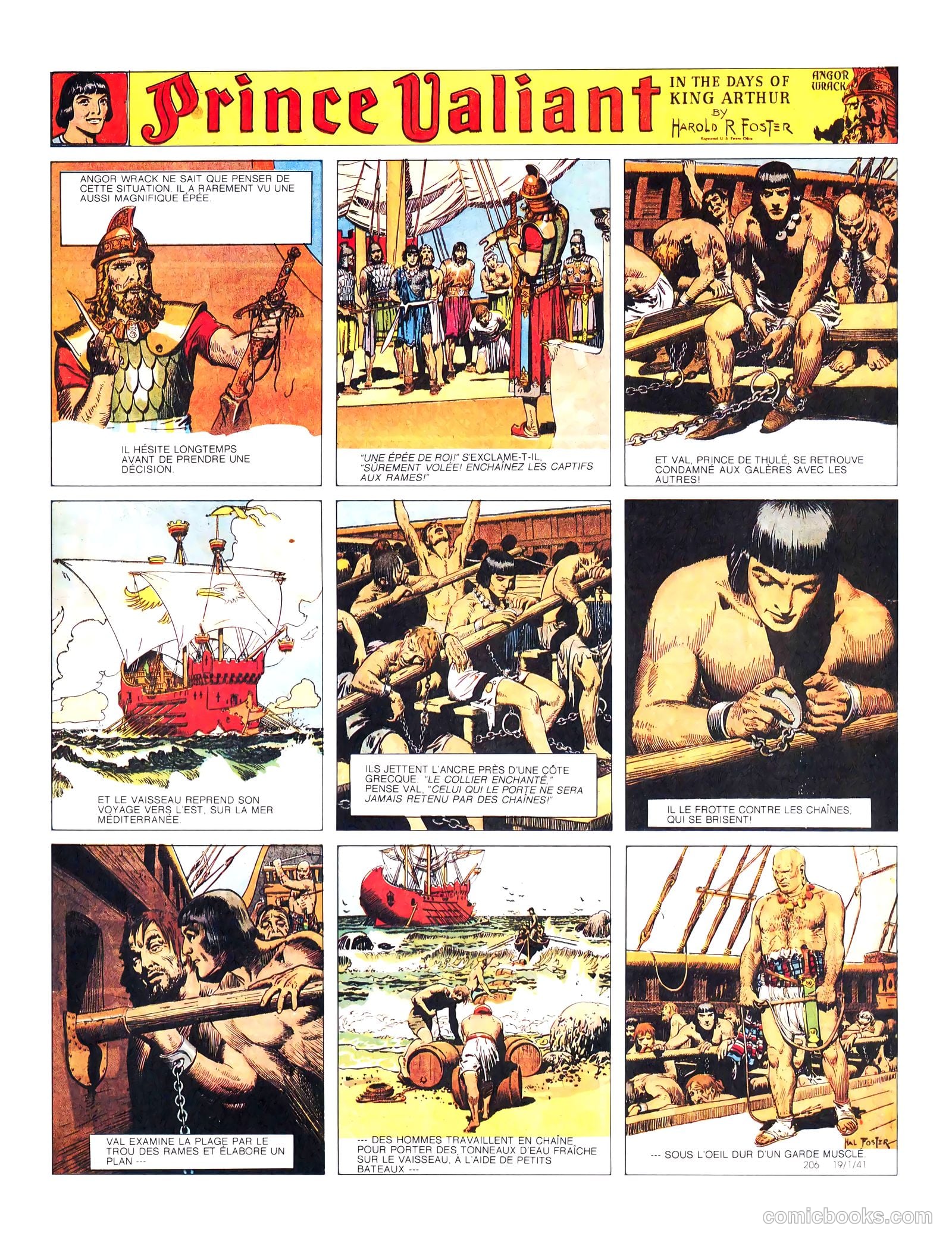 Prince Valiant #2 (1939, Magazine Management) — page 105 of 108