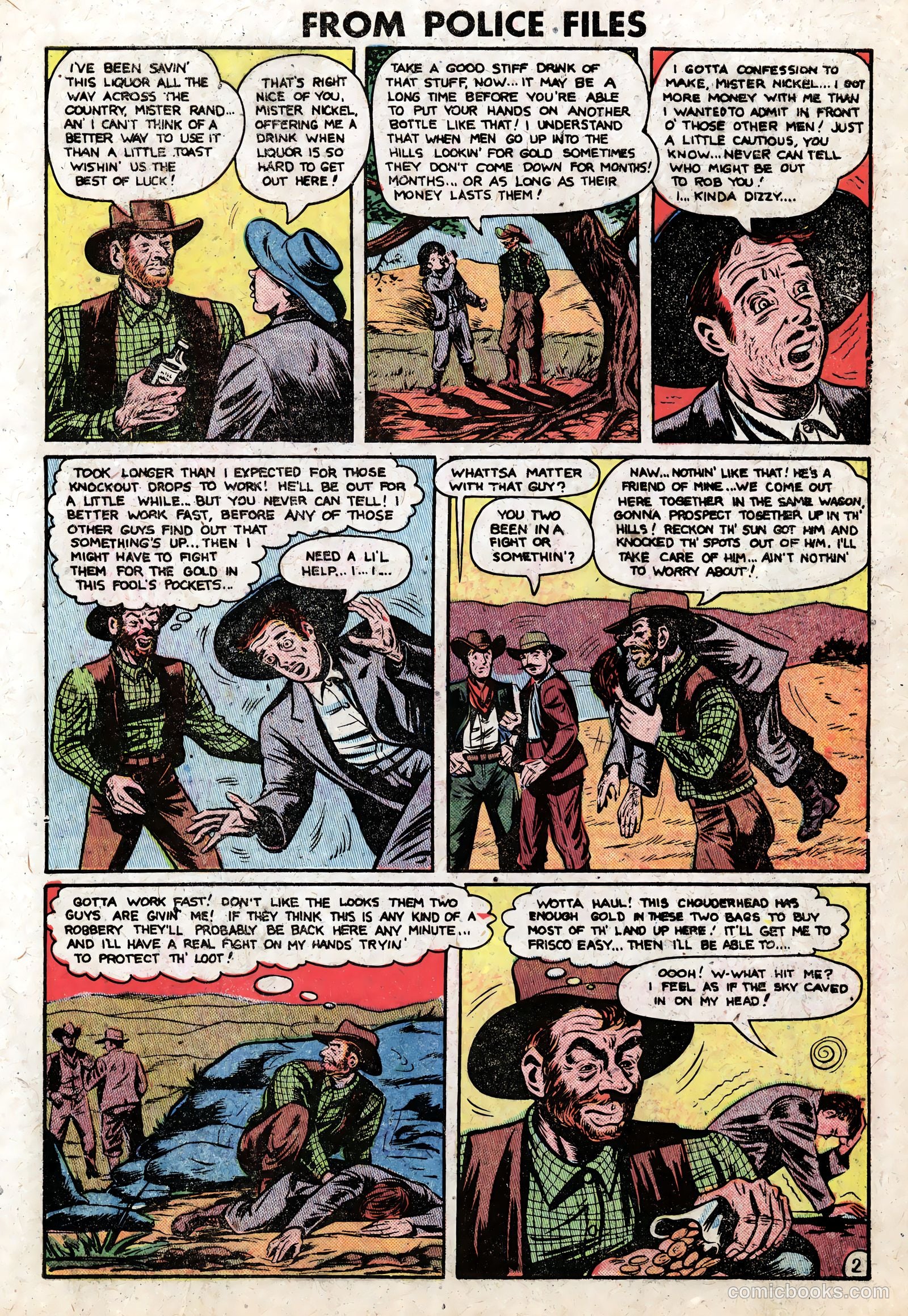 Famous Crimes #8 (1949) — page 3 of 36