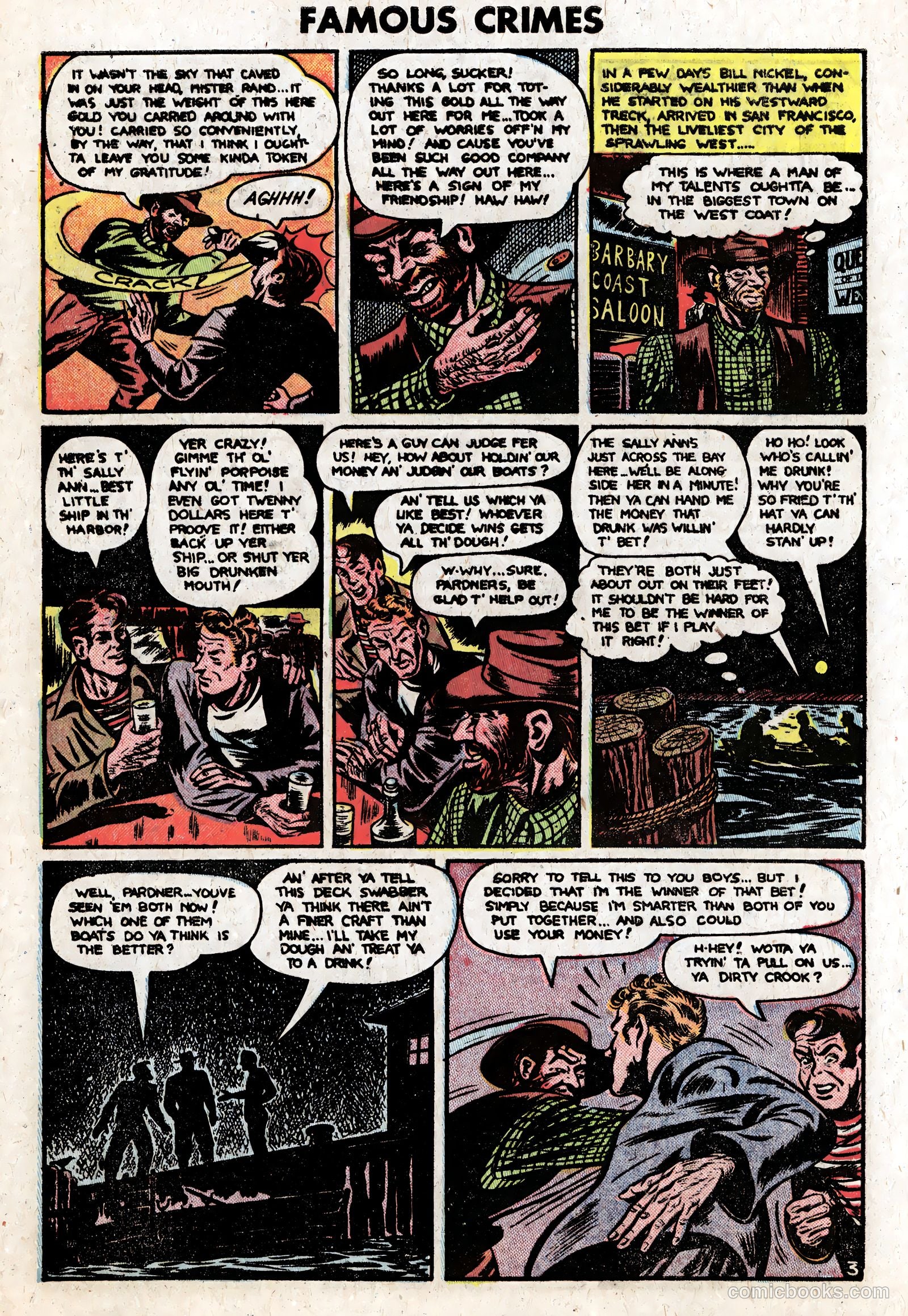 Famous Crimes #8 (1949) — page 4 of 36