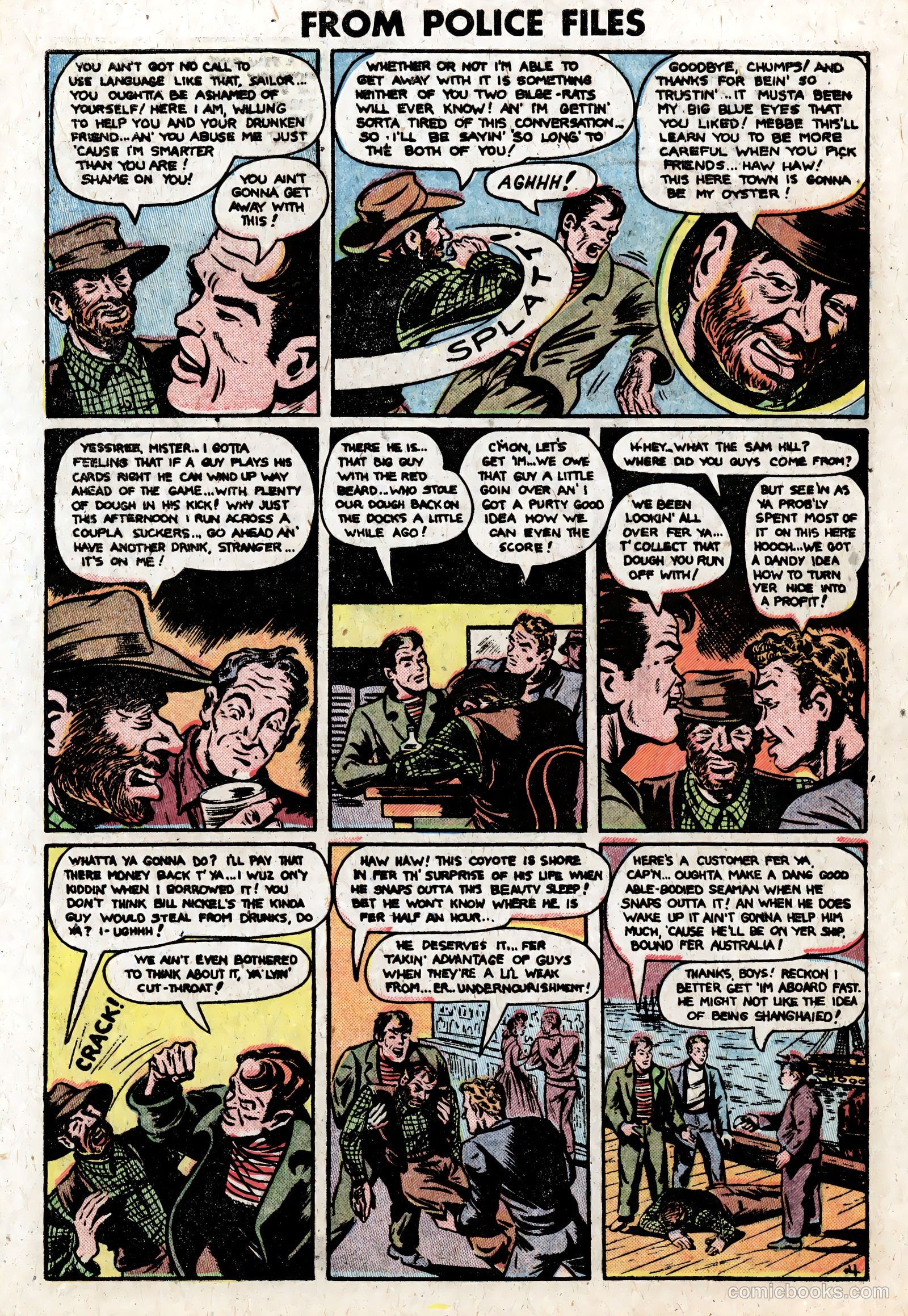 Famous Crimes #8 (1949) — page 5 of 36