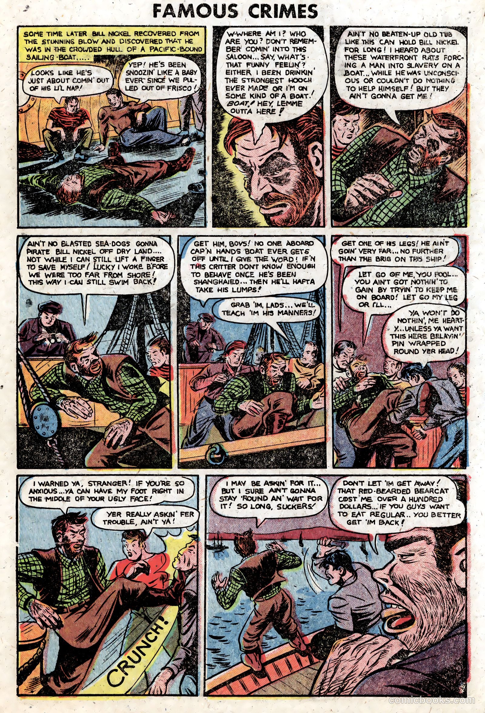 Famous Crimes #8 (1949) — page 6 of 36