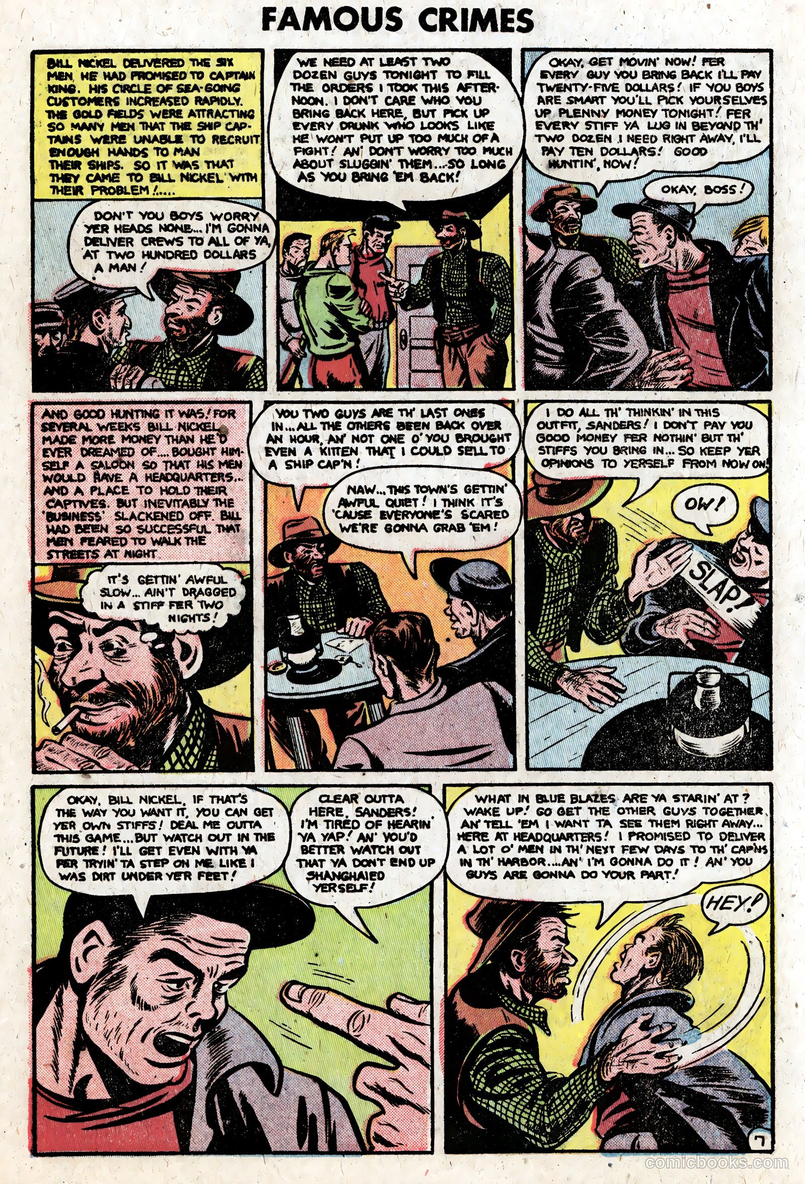 Famous Crimes #8 (1949) — page 8 of 36