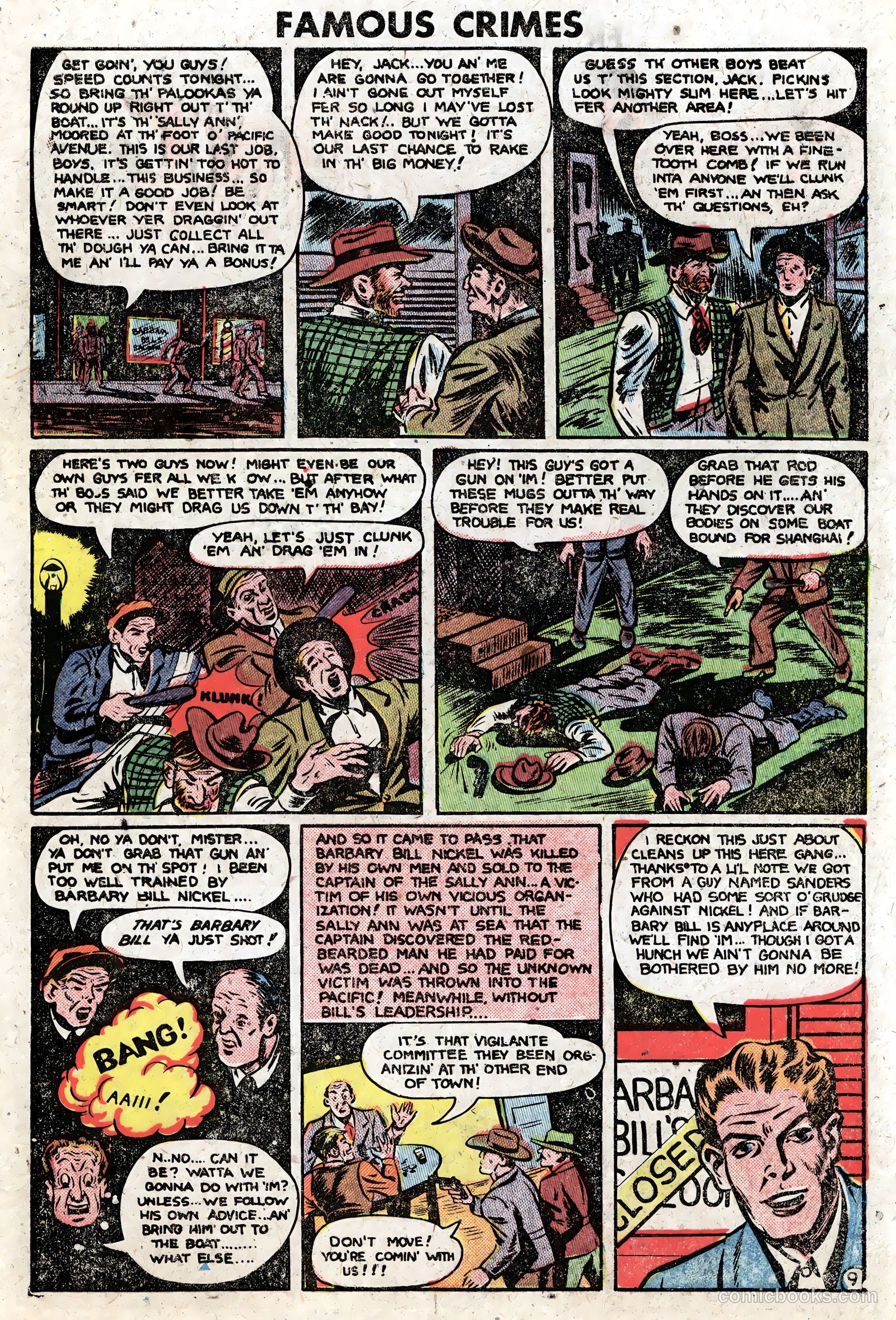 Famous Crimes #8 (1949) — page 10 of 36