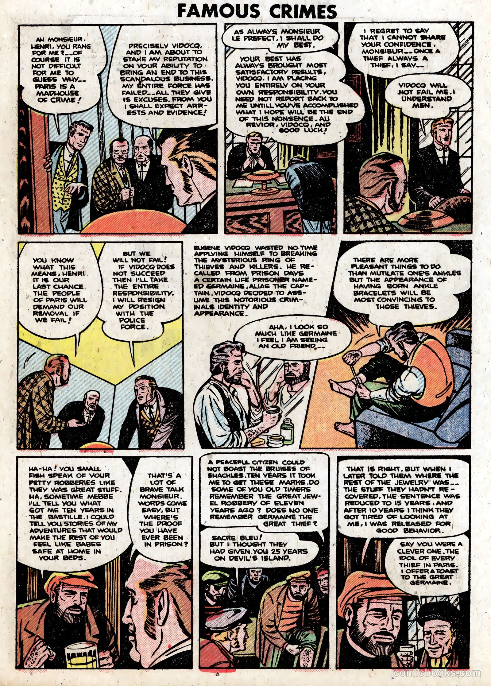 Famous Crimes #8 (1949) — page 12 of 36
