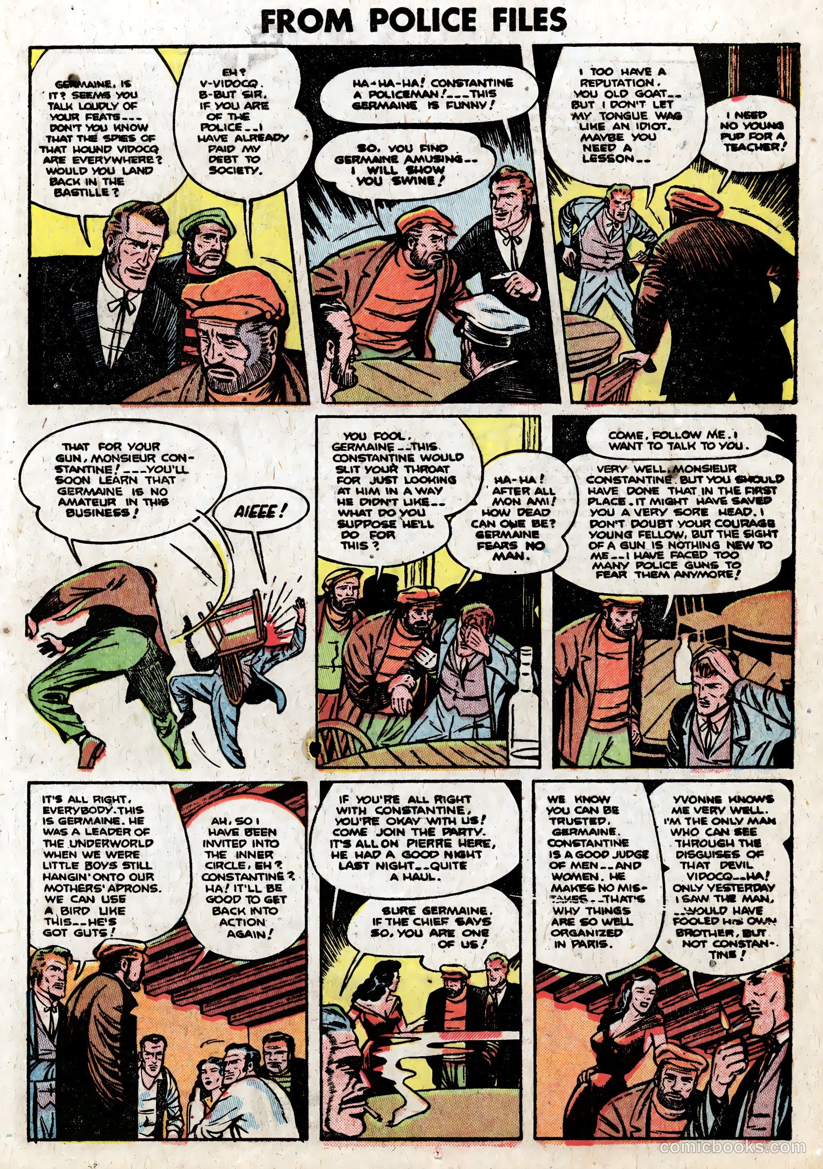 Famous Crimes #8 (1949) — page 13 of 36