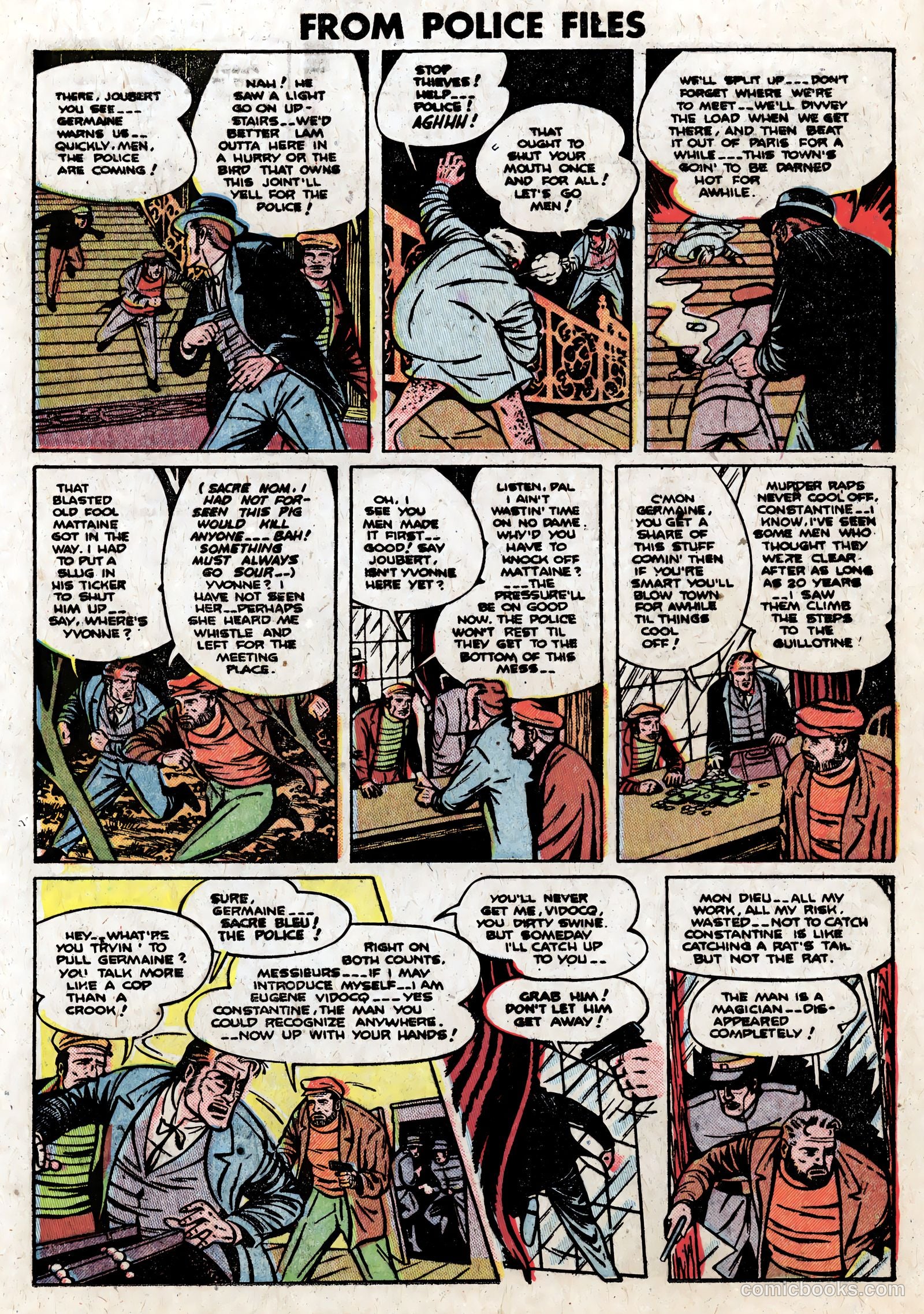 Famous Crimes #8 (1949) — page 17 of 36