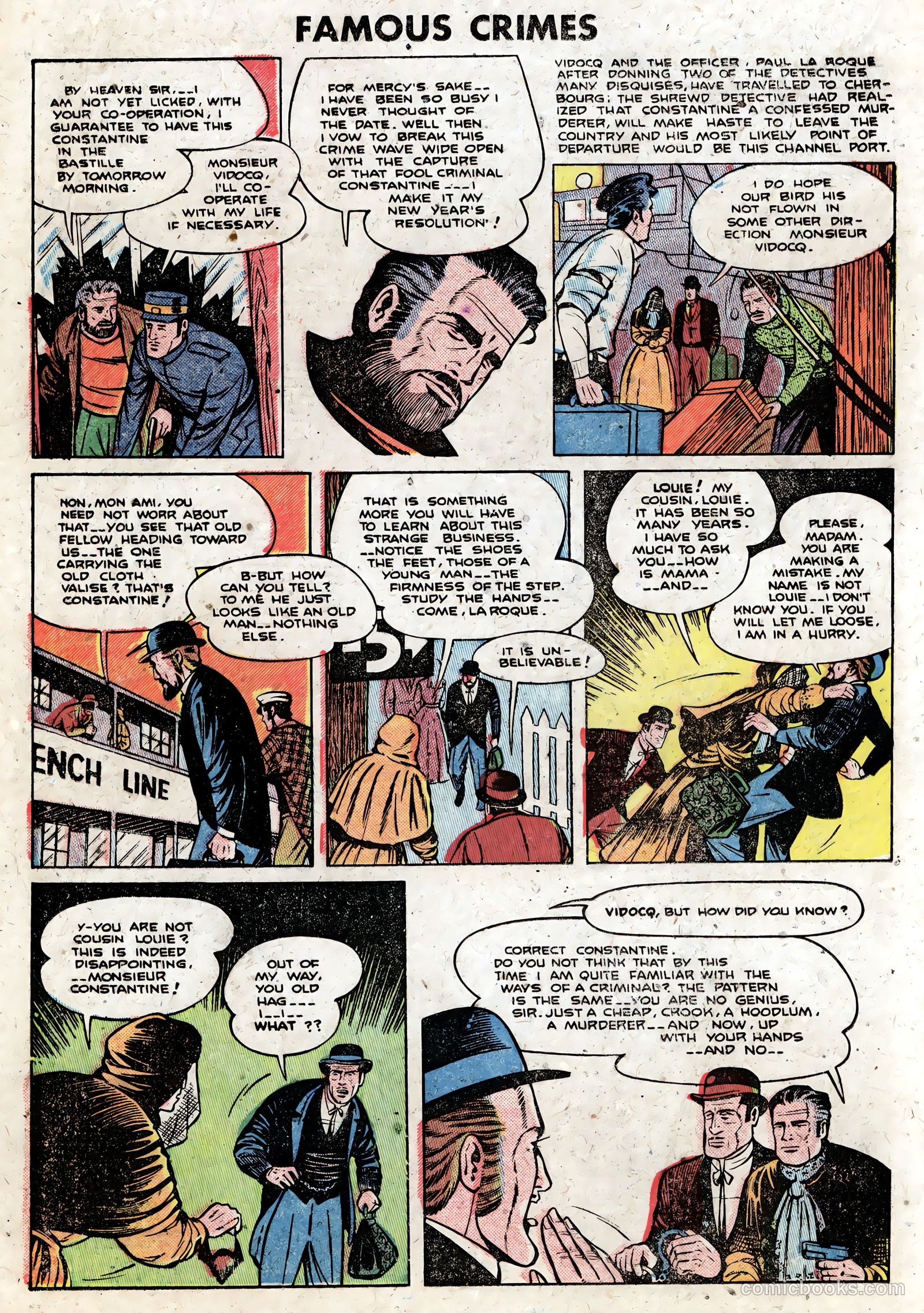 Famous Crimes #8 (1949) — page 18 of 36