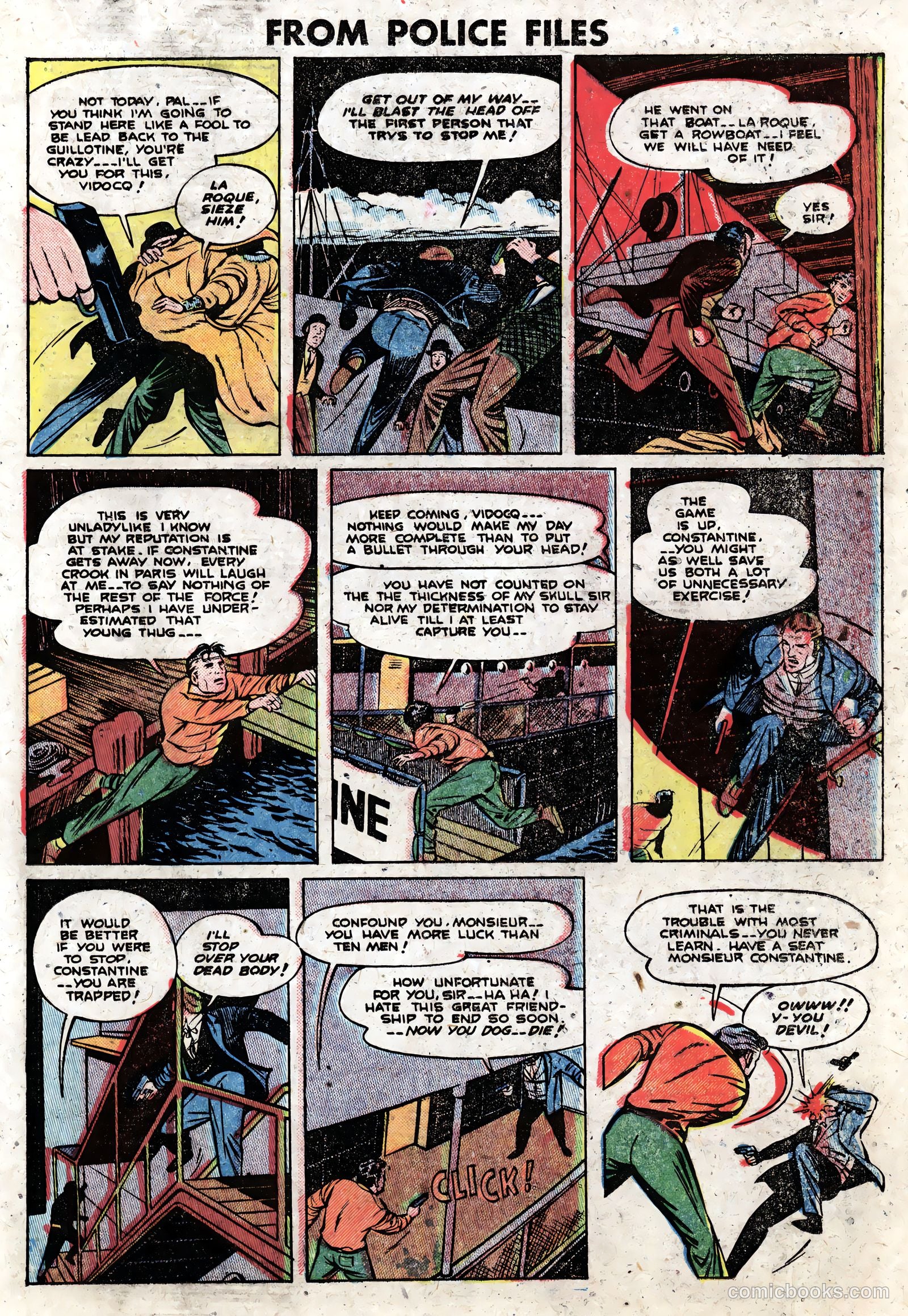 Famous Crimes #8 (1949) — page 19 of 36