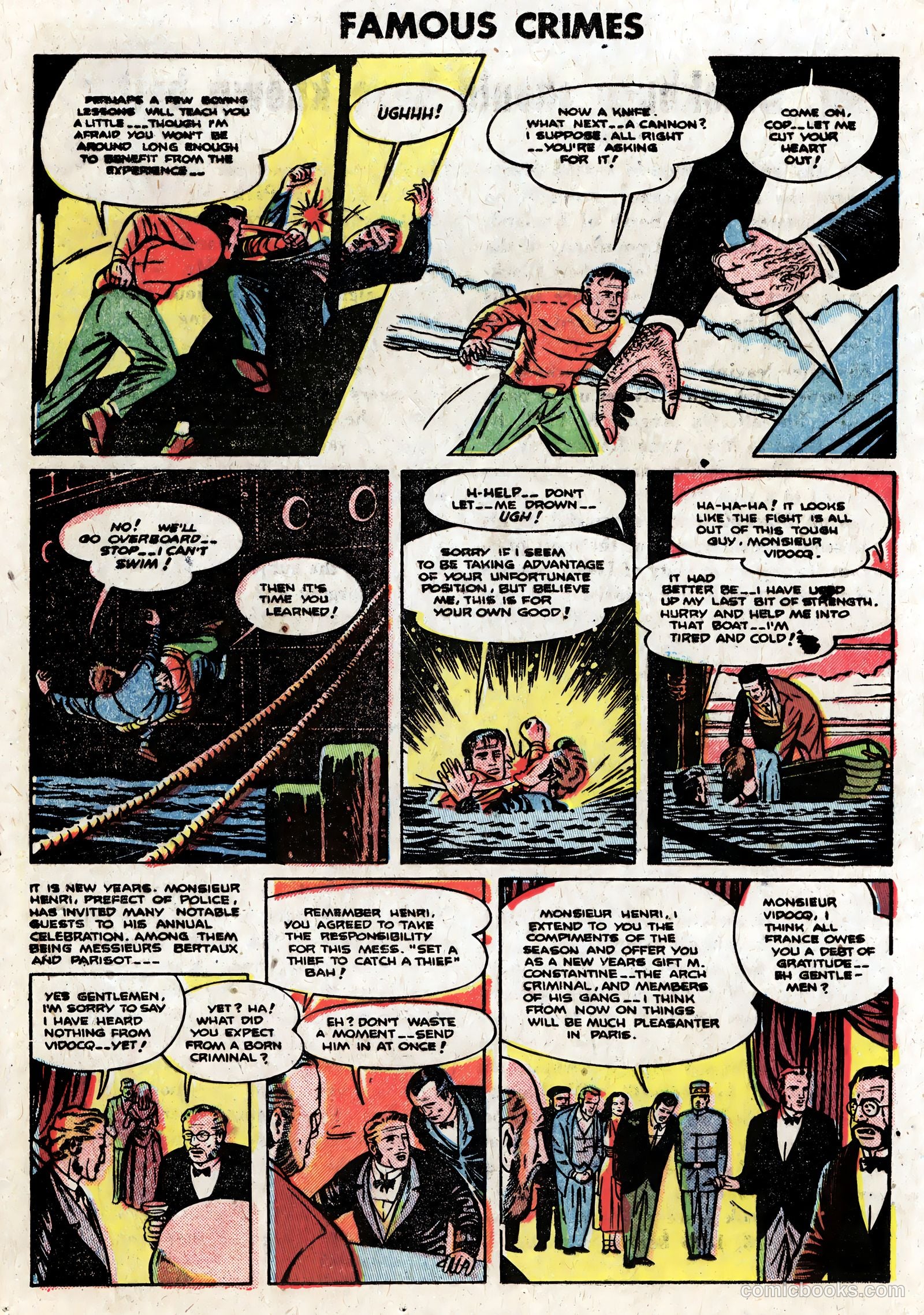 Famous Crimes #8 (1949) — page 20 of 36