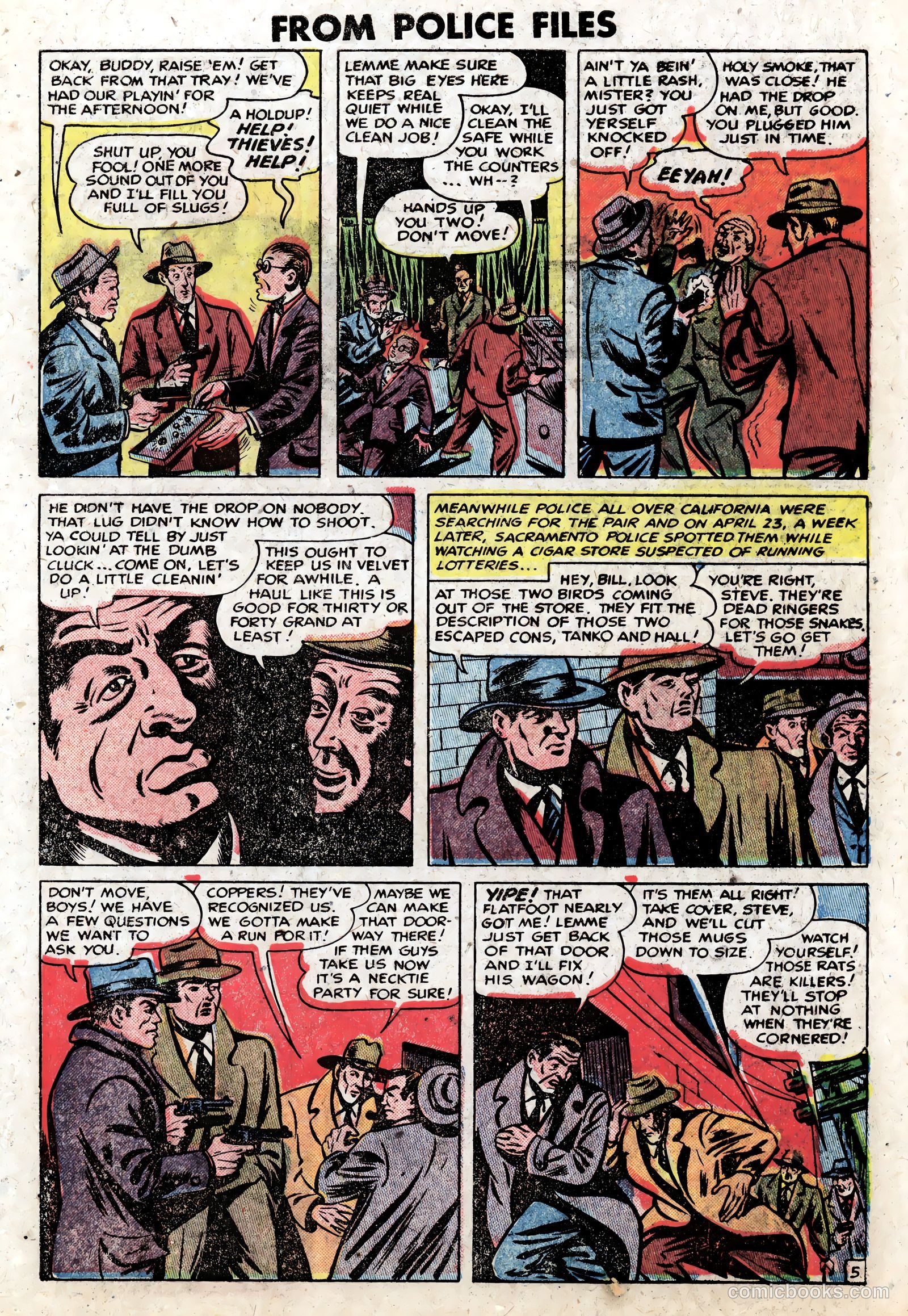 Famous Crimes #8 (1949) — page 27 of 36
