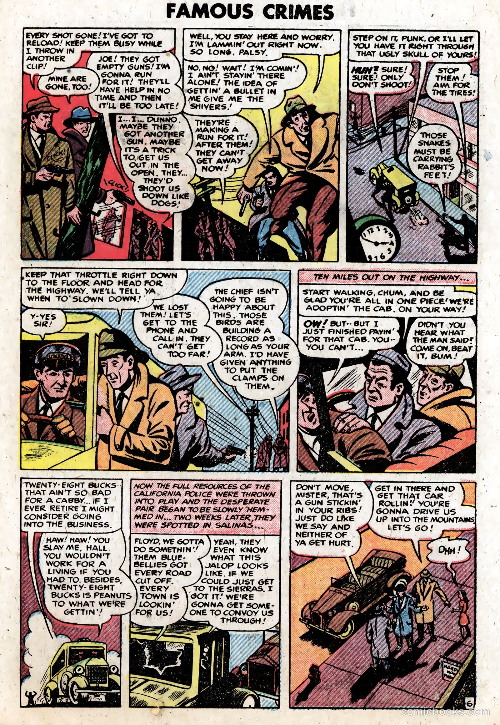 Famous Crimes #8 (1949) — page 28 of 36