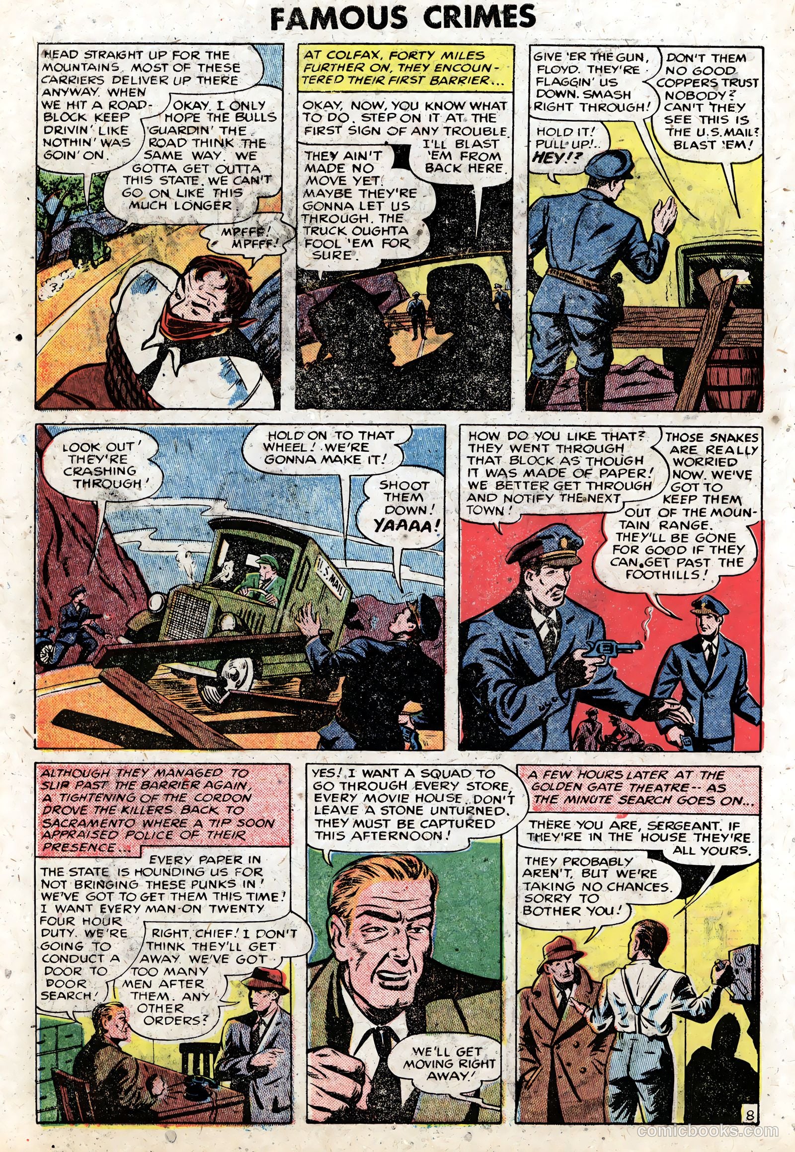 Famous Crimes #8 (1949) — page 30 of 36