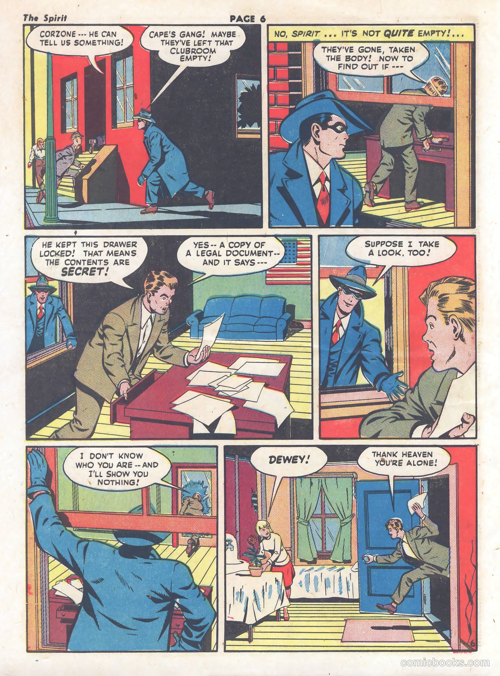 Spirit #212 (1944) — page 6 of 16