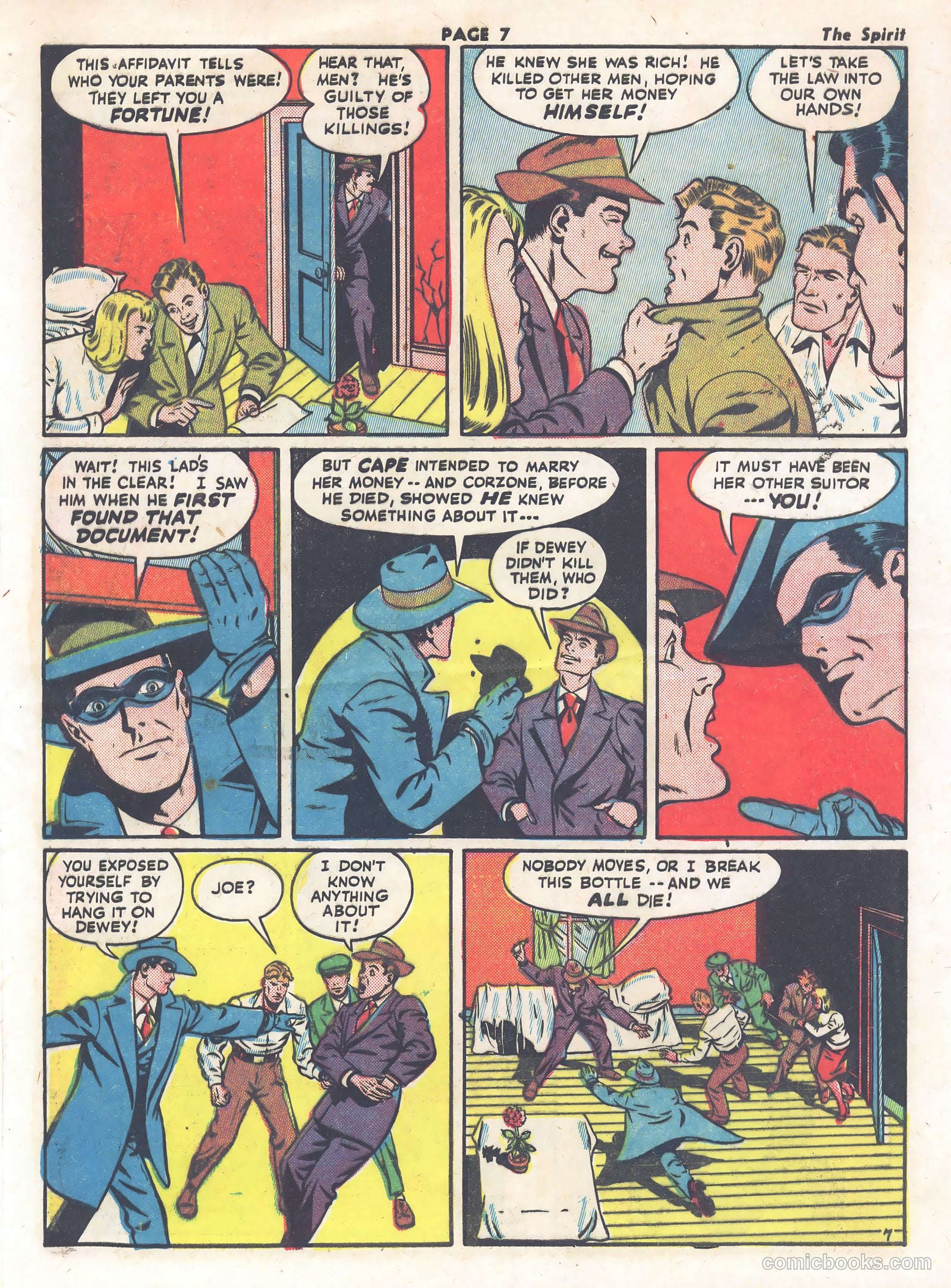 Spirit #212 (1944) — page 7 of 16