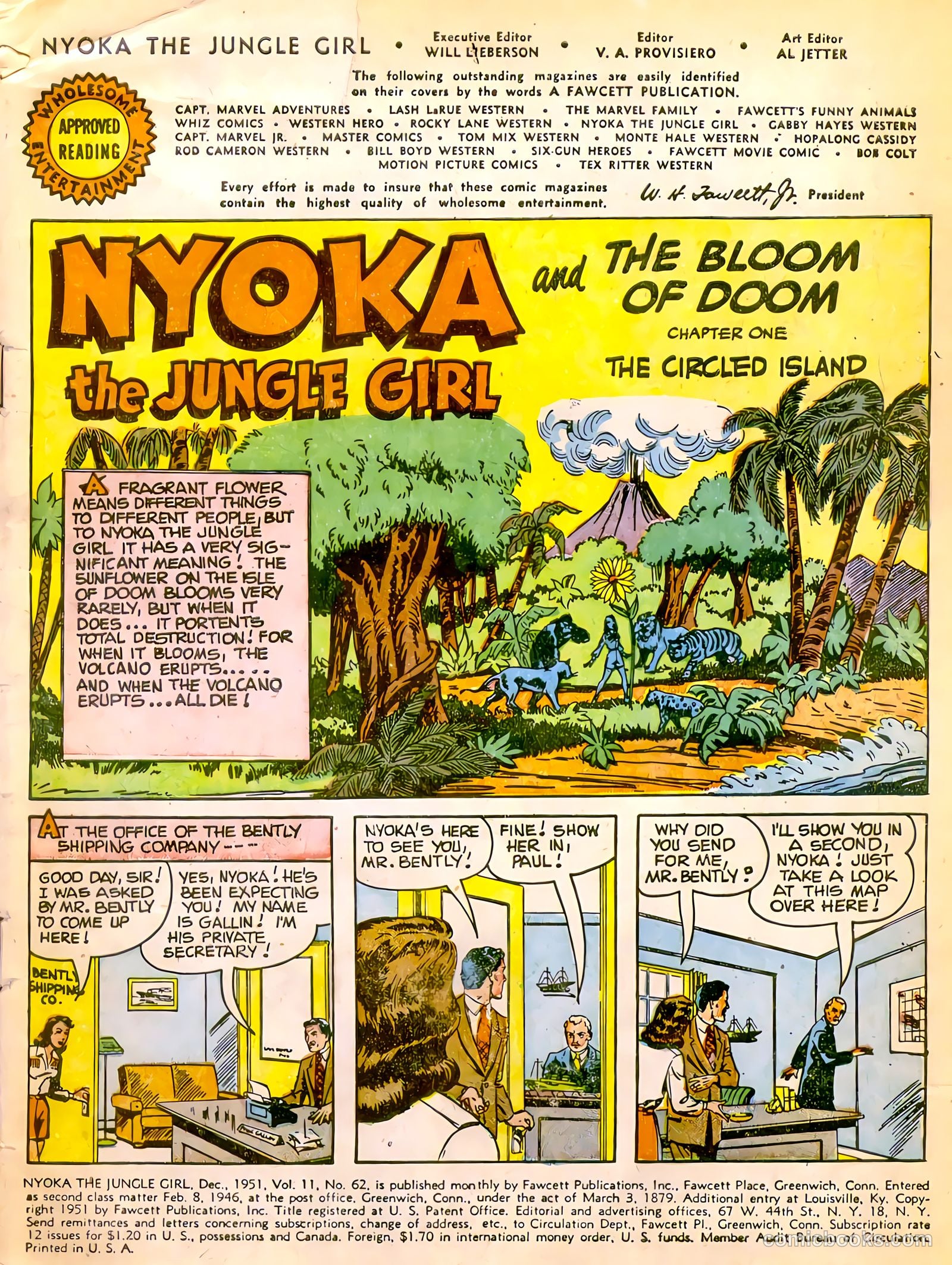 Nyoka the Jungle Girl #62 (1951, L. Miller & Son) — page 2 of 33